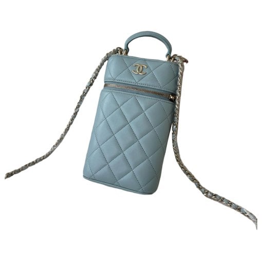 Trendy CC Vanity leather handbag