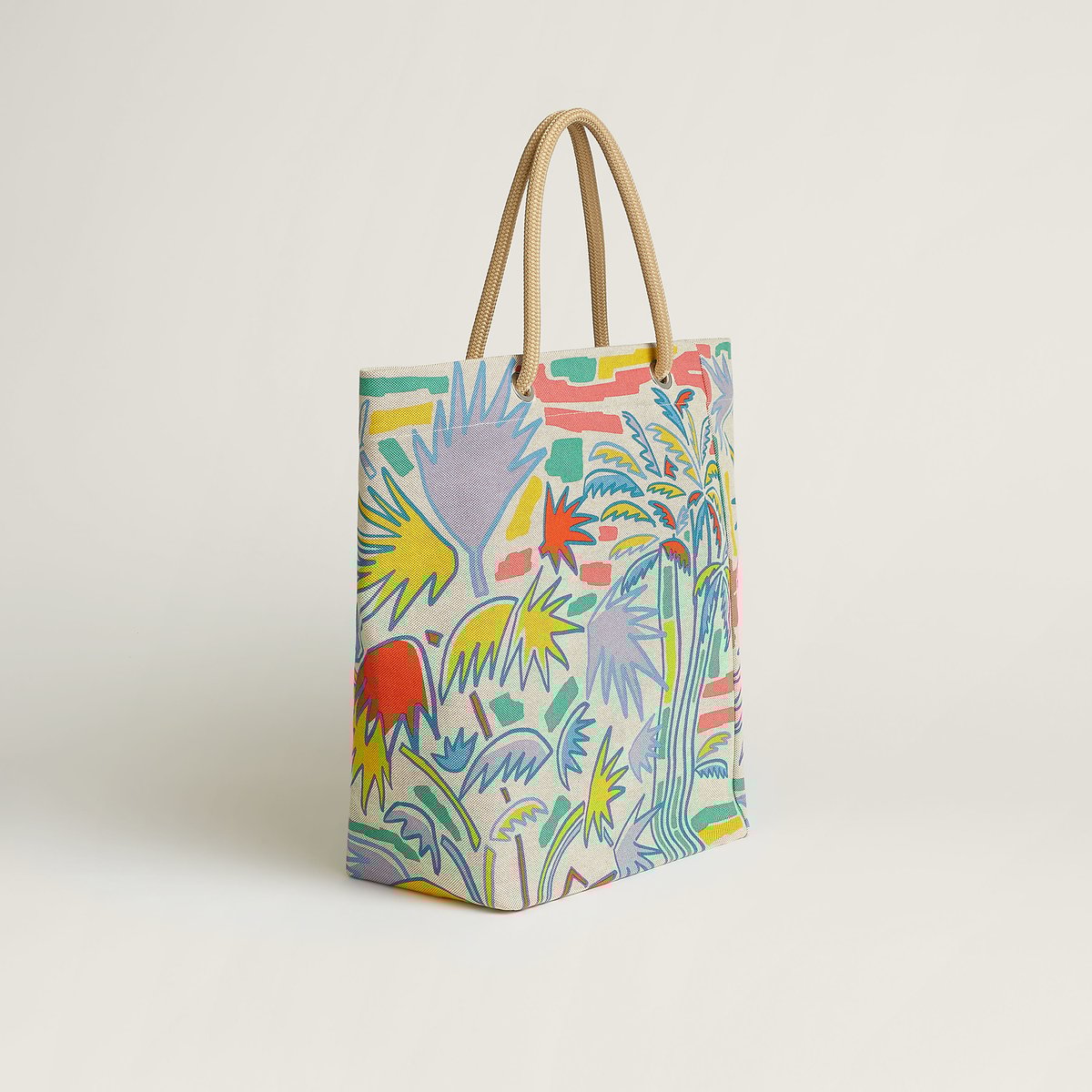Palm tree beach bag
