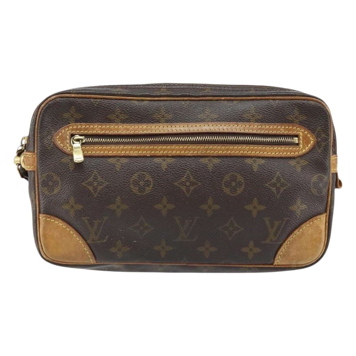 Marly Dragonne leather clutch bag