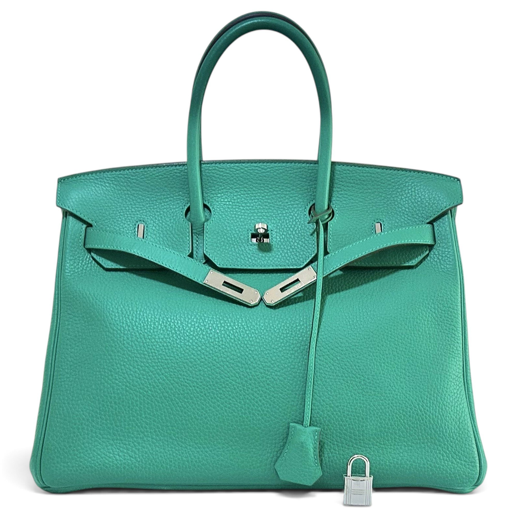 Birkin 35 leather handbag