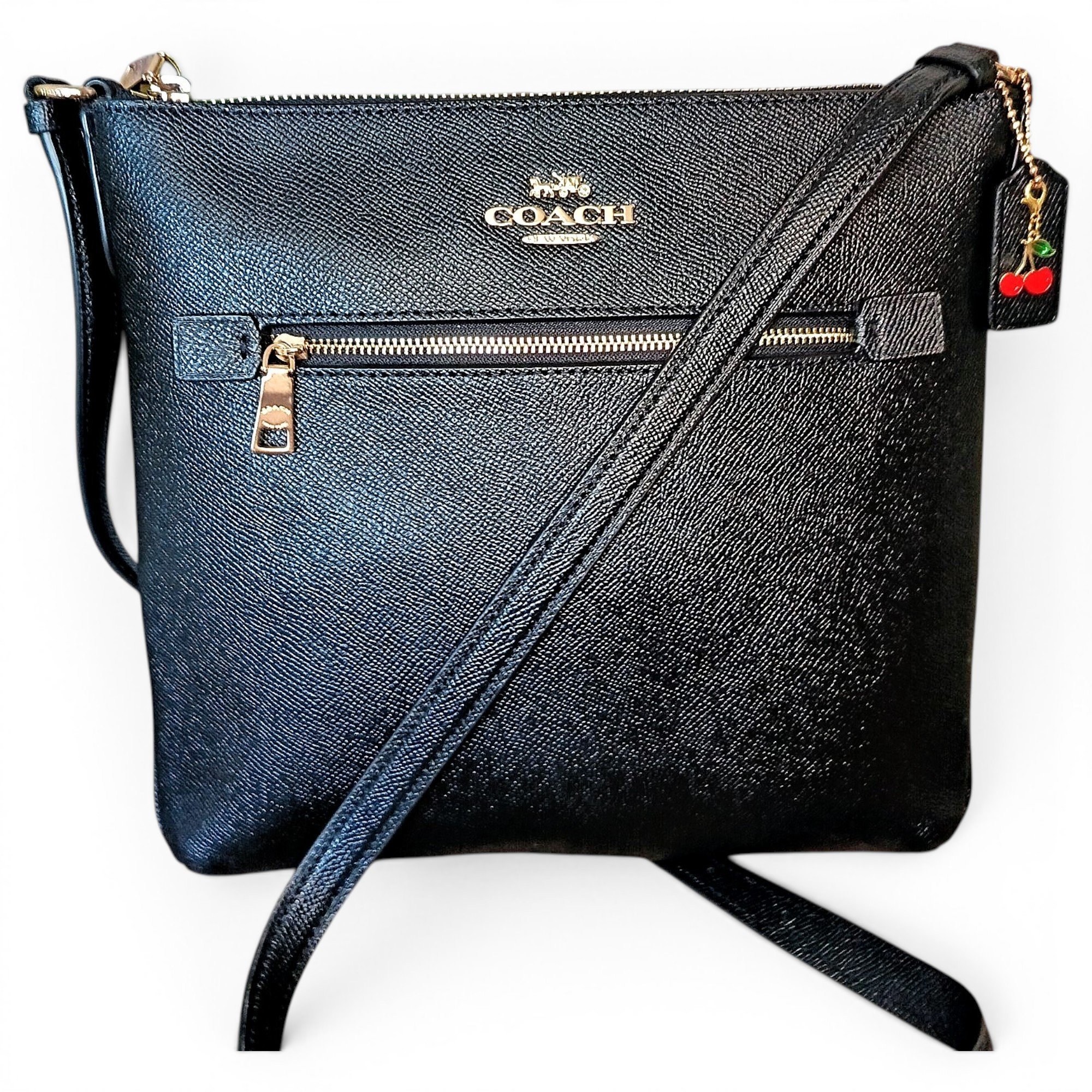 Leather crossbody bag