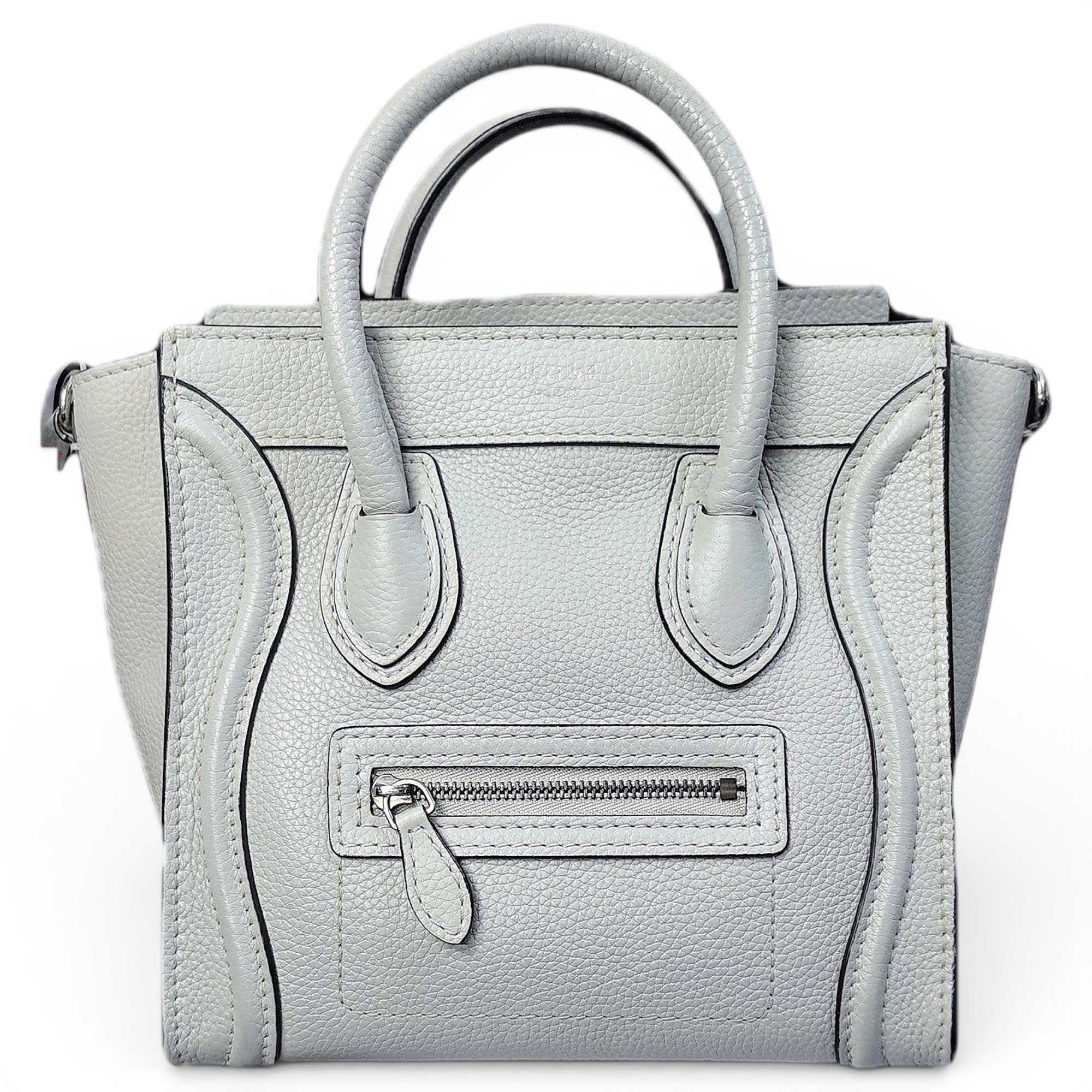 Luggage leather handbag