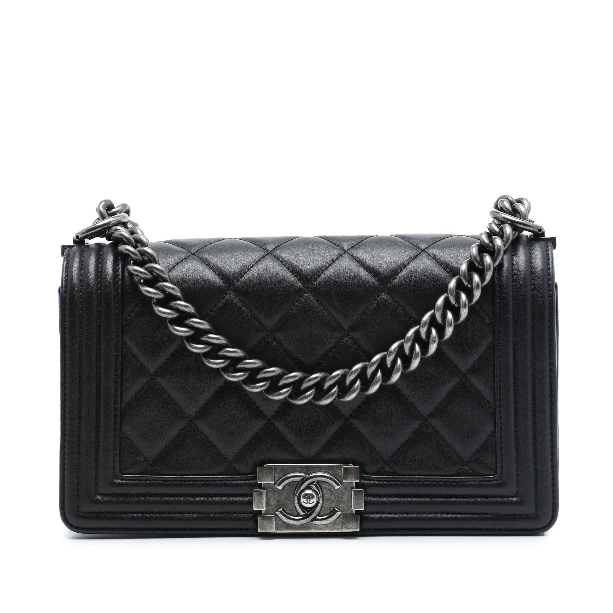 Boy leather crossbody bag