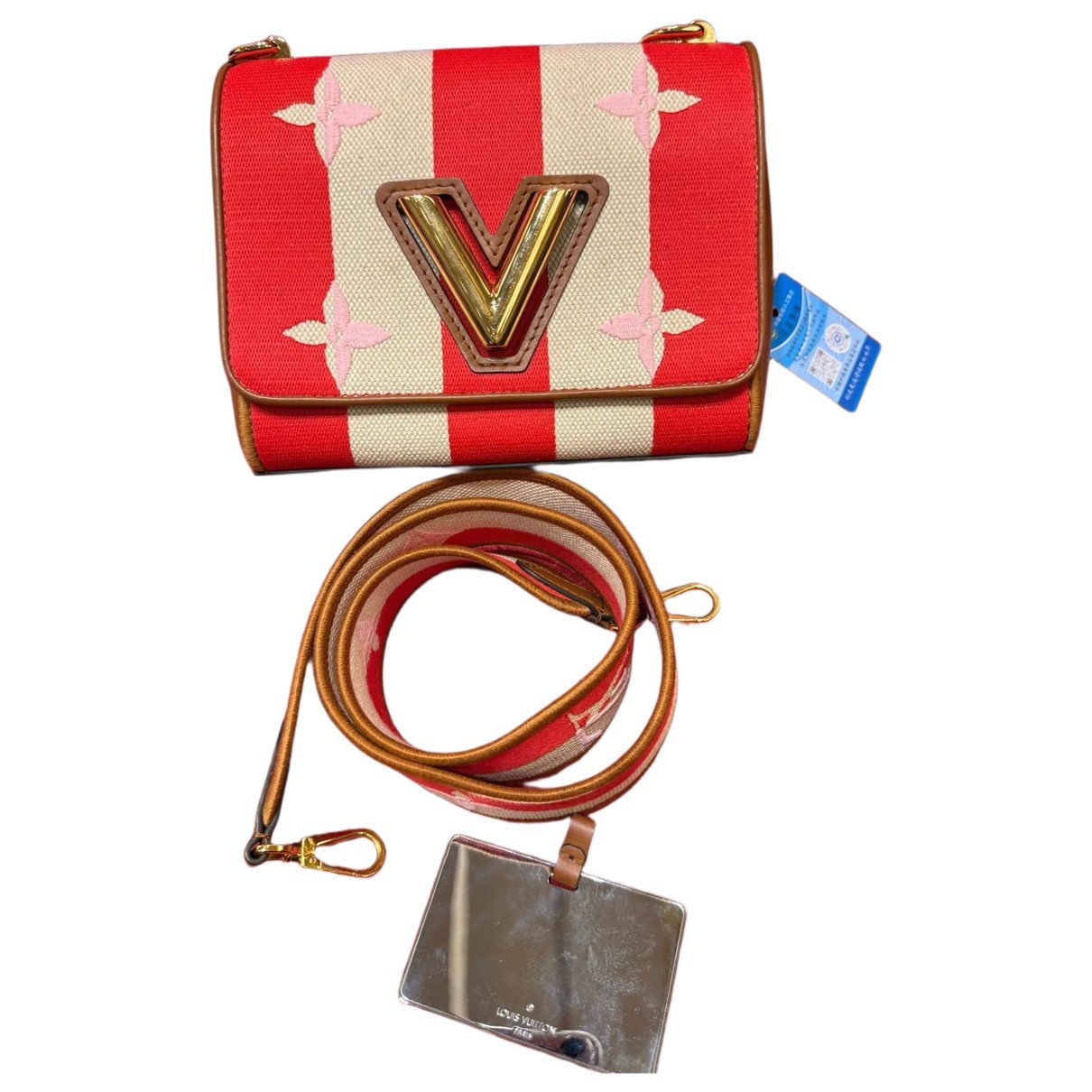 Twist Chain cloth handbag