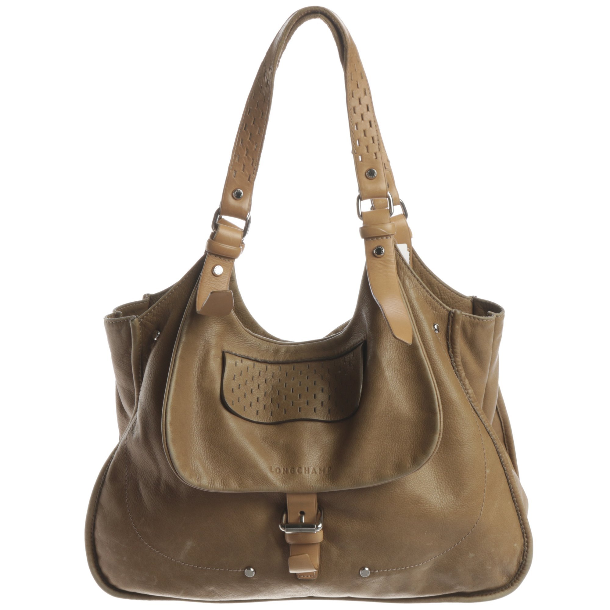 Leather tote