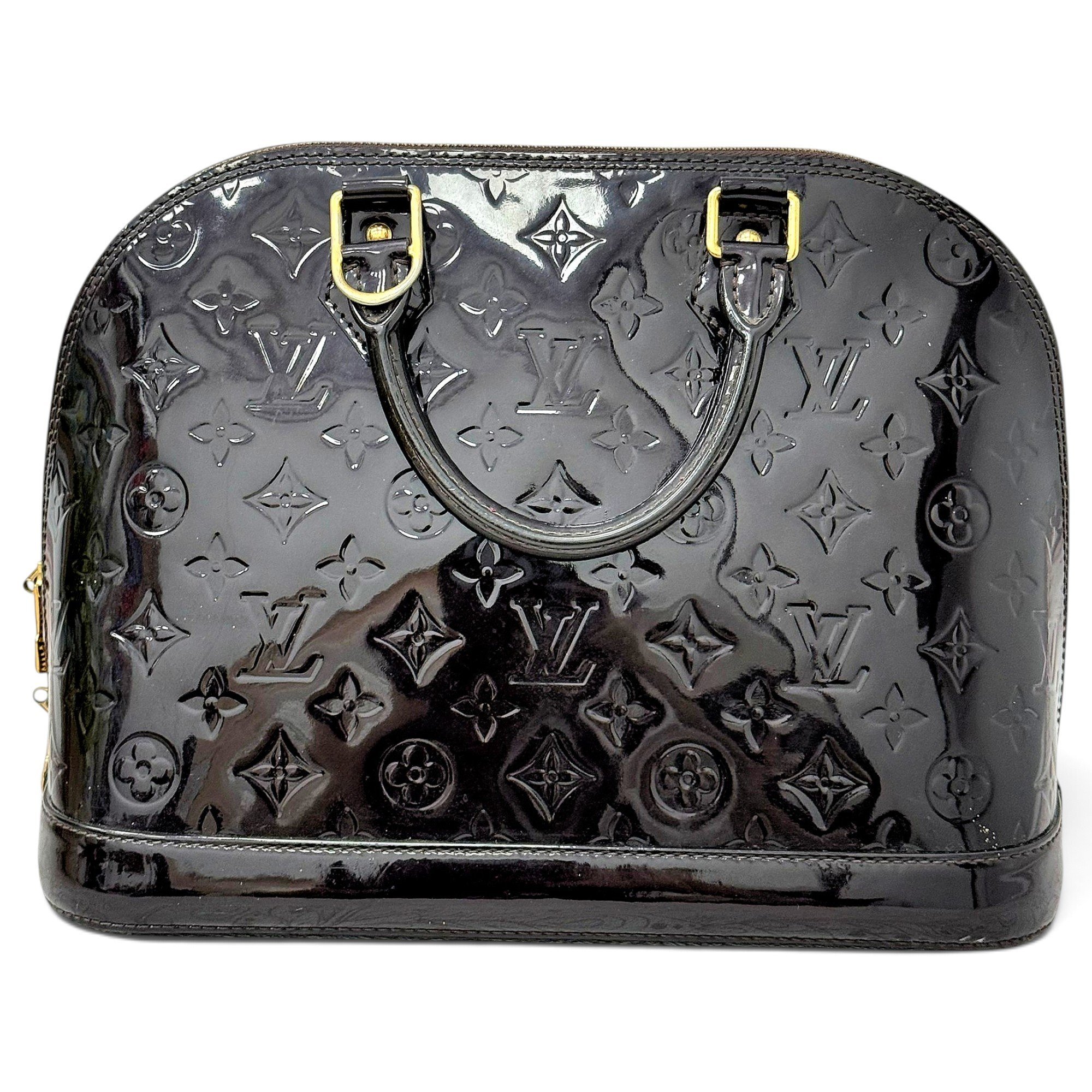 Alma patent leather handbag