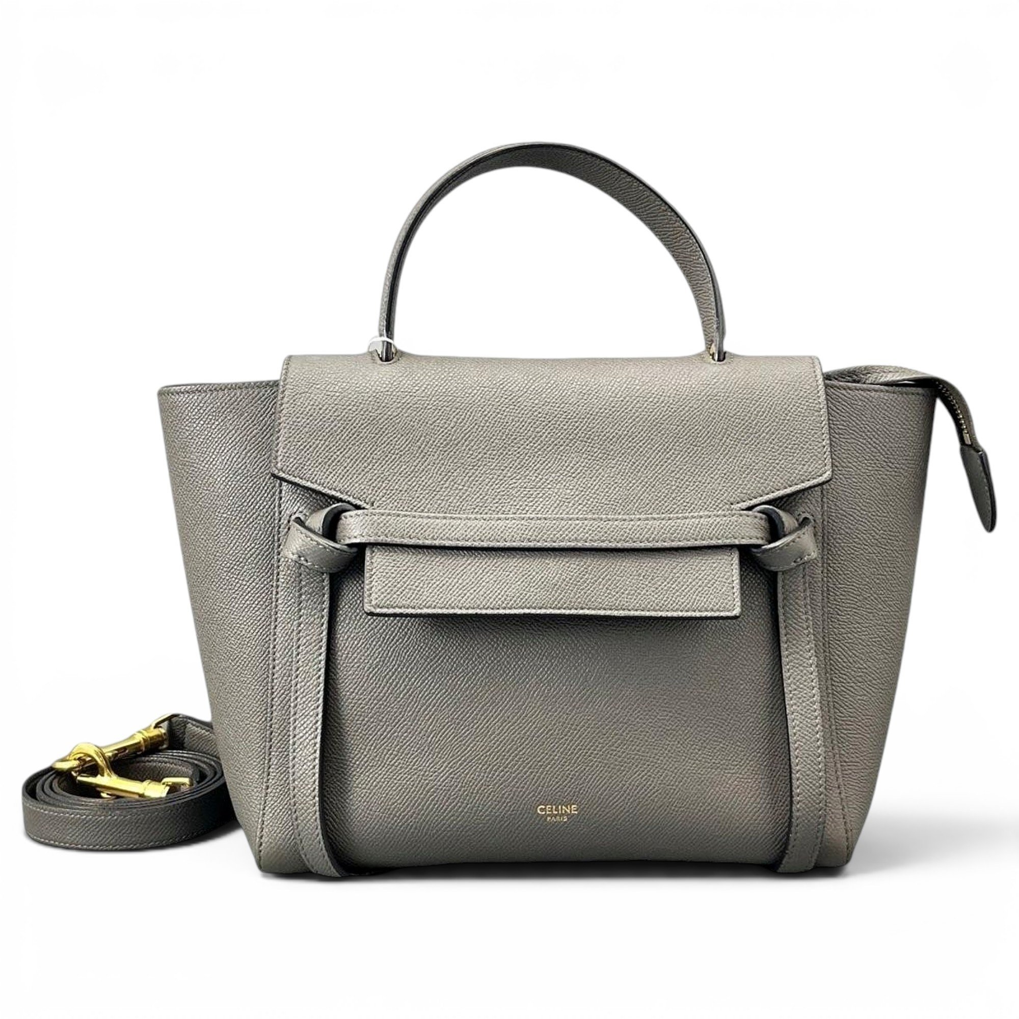 Belt leather bag