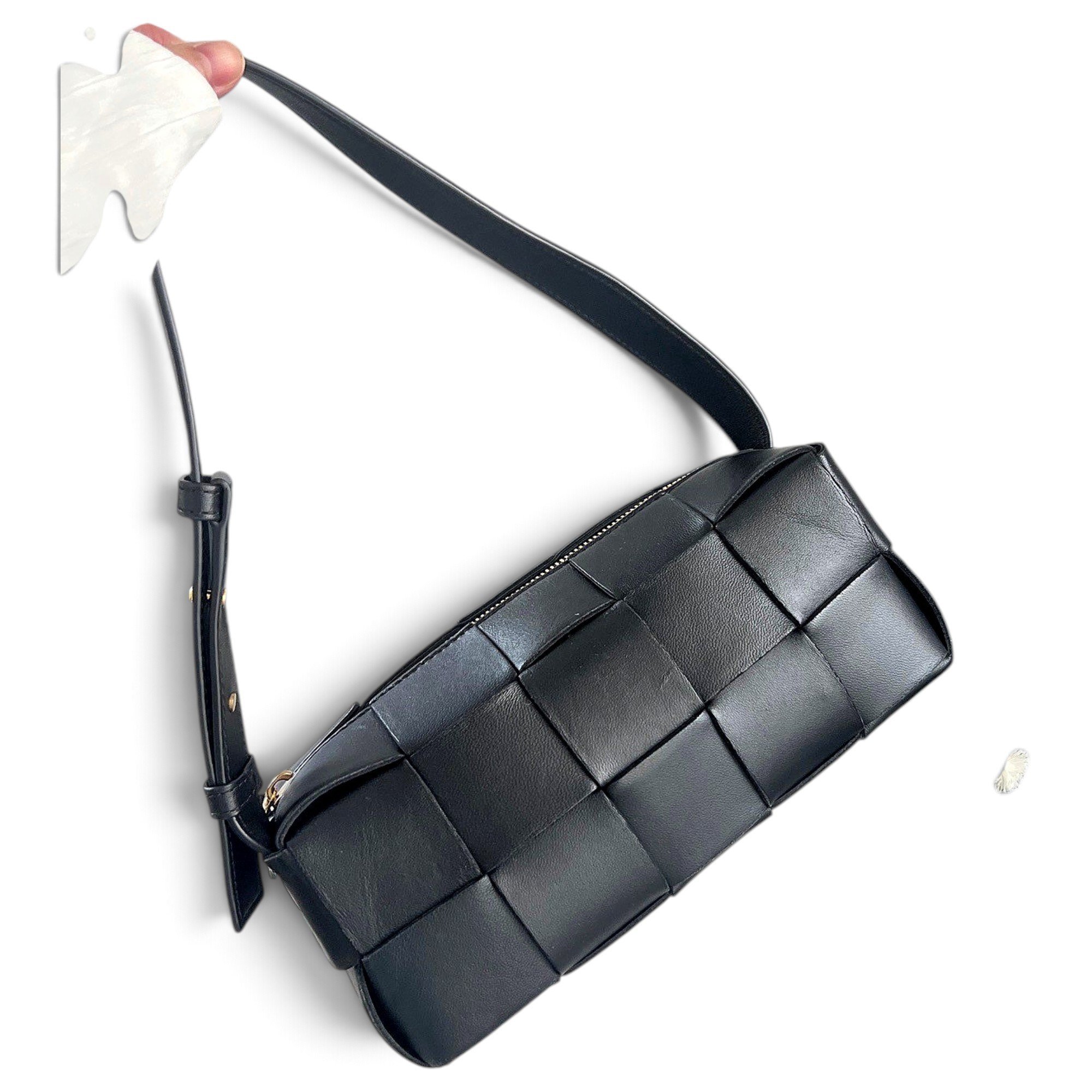 Cassette Padded leather handbag