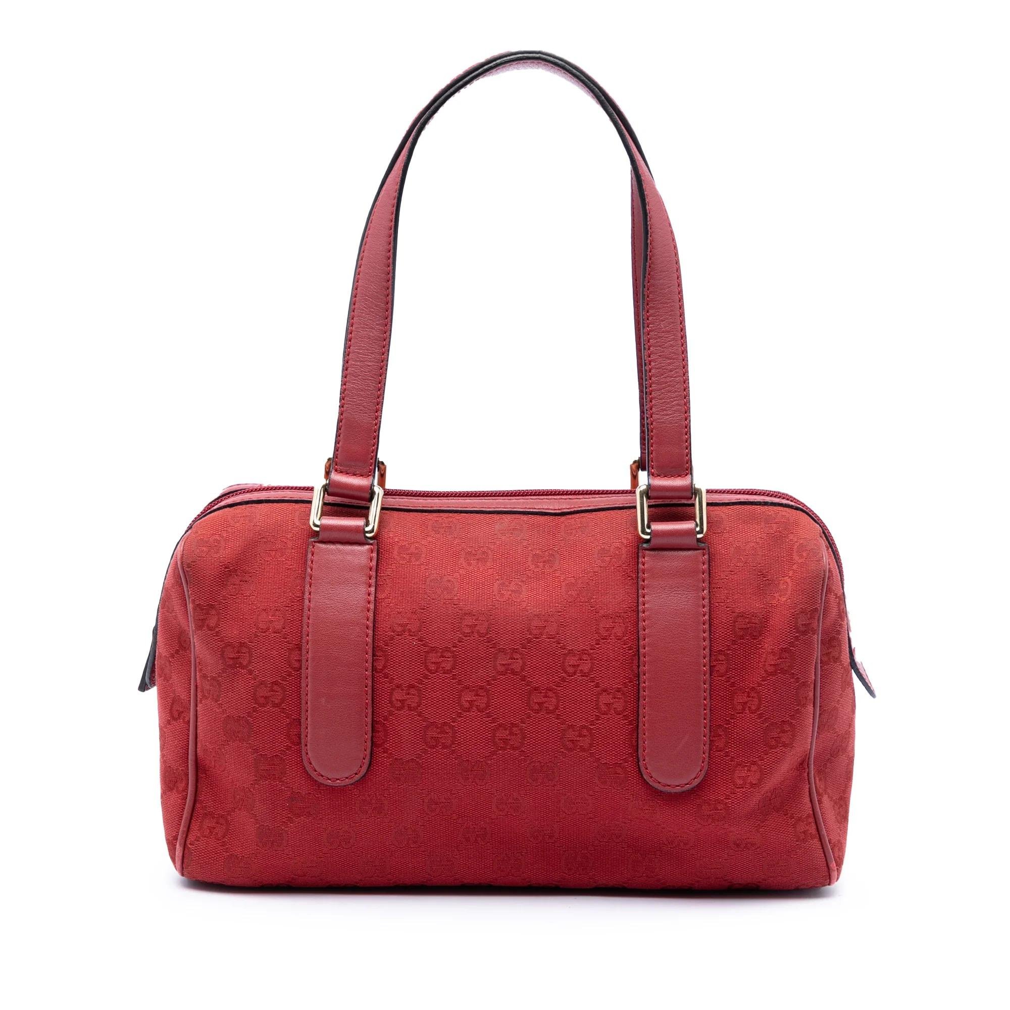 Boston leather bag