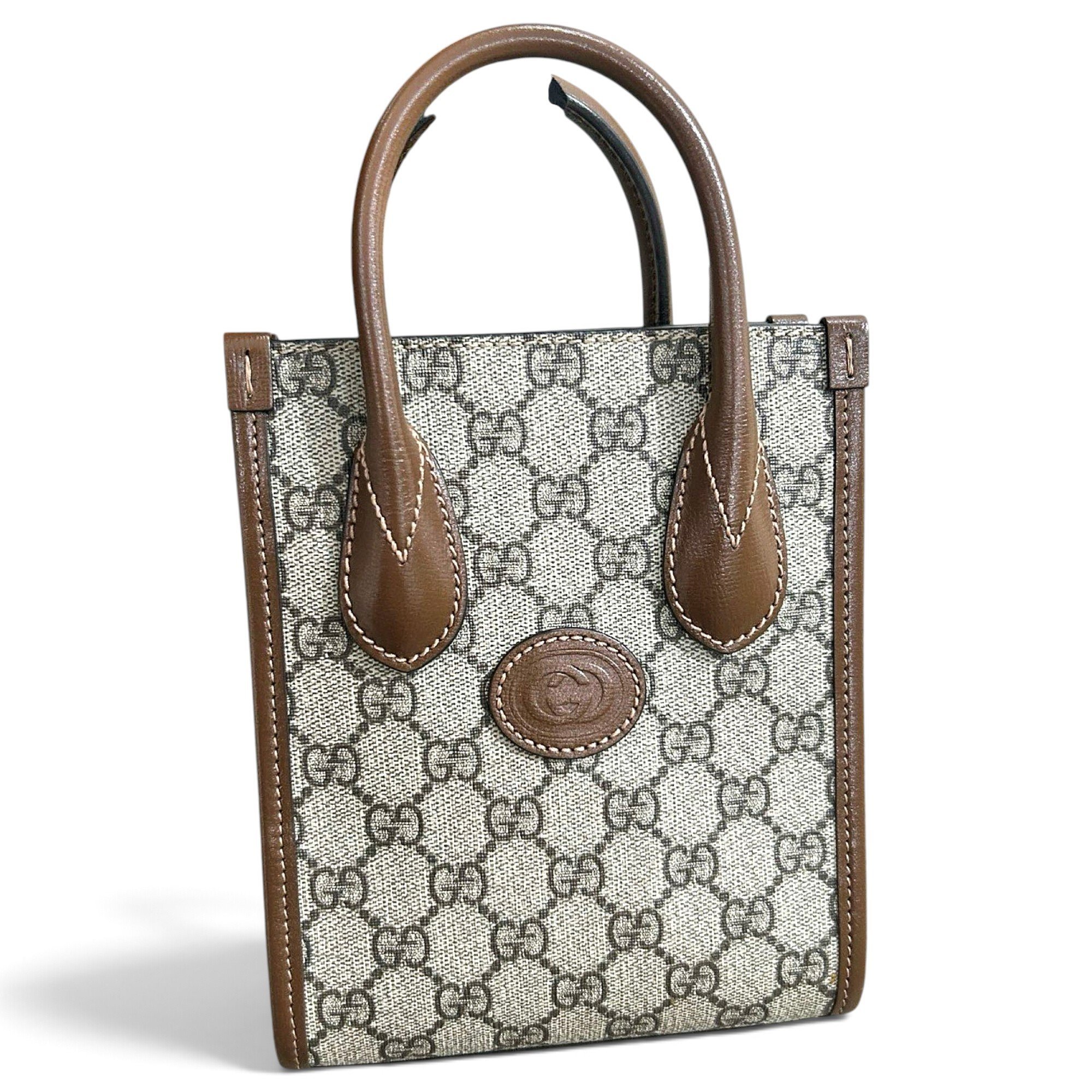 Ophidia leather tote