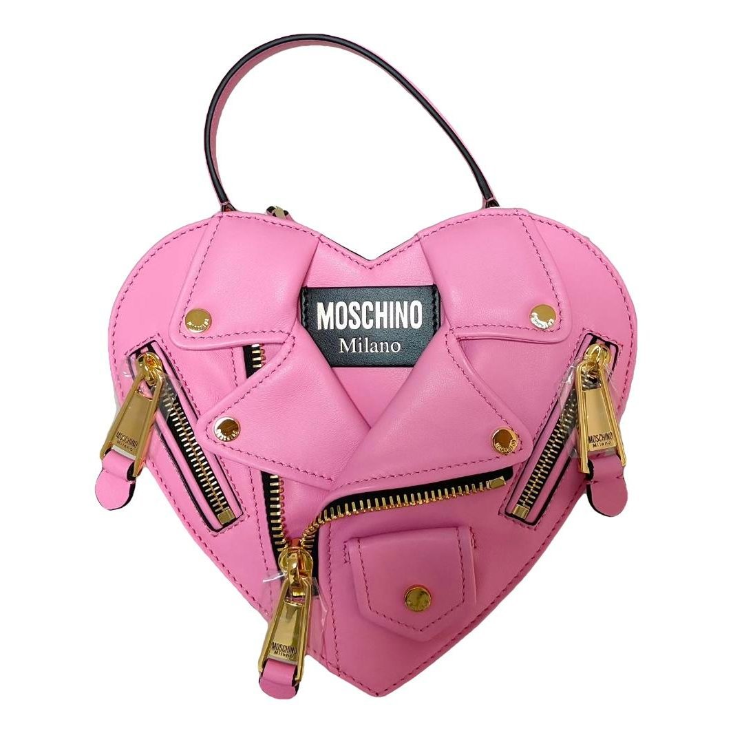 Biker leather bag