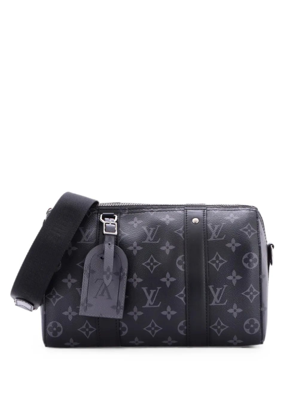 City Keepall Bag Reverse Monogram Eclipse Canvas crossbody bag