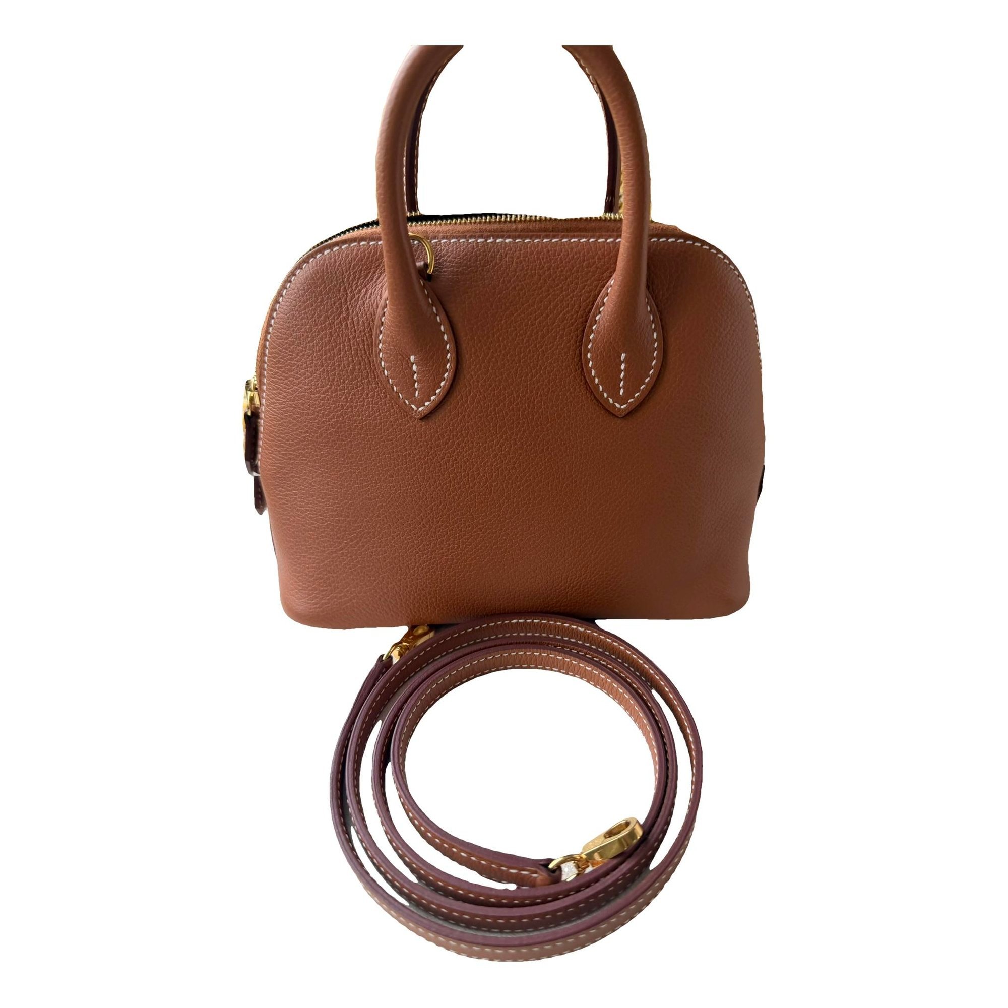 Bolide 1923 leather crossbody bag