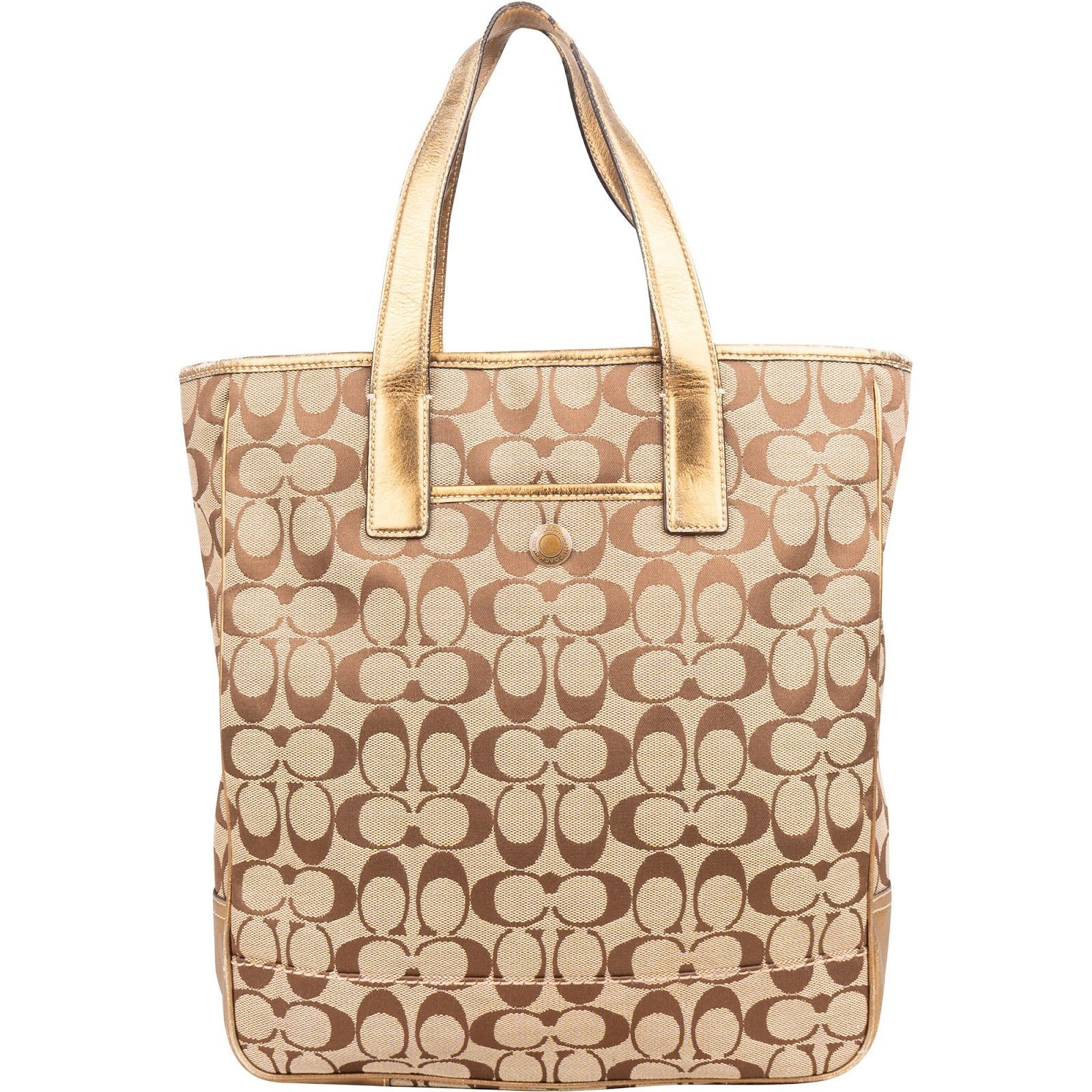 Leather tote