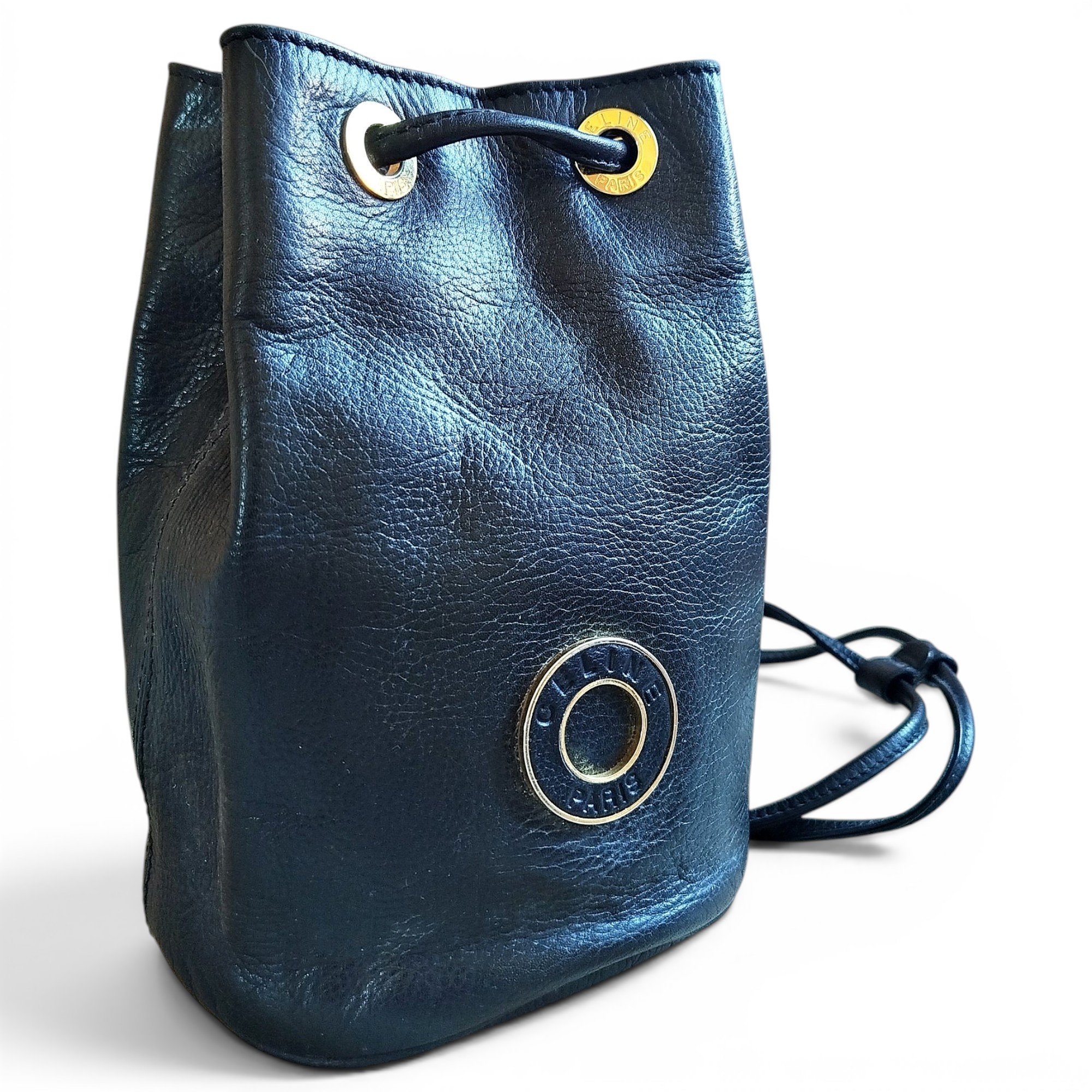 Leather backpack