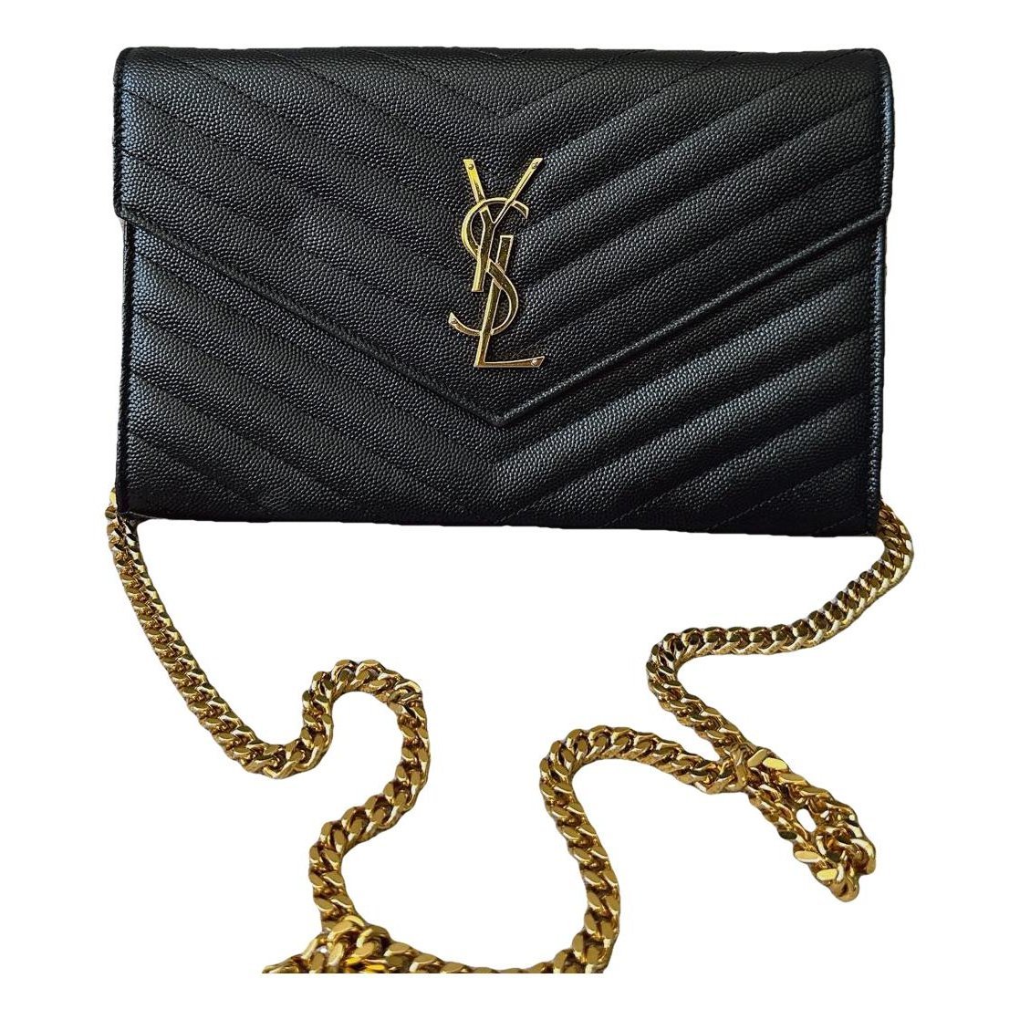 Envelope leather crossbody bag