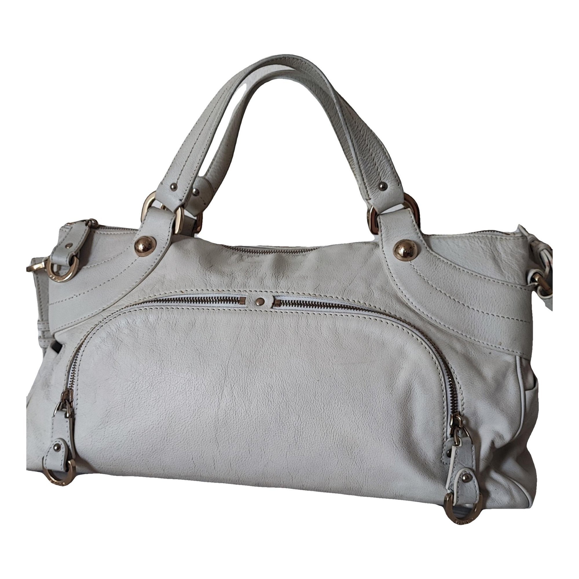 Leather tote