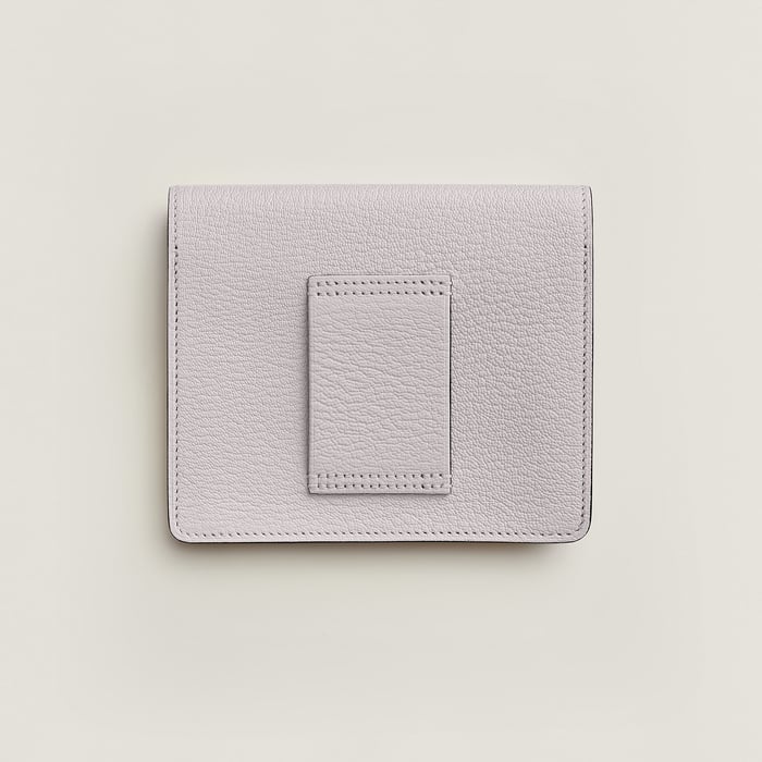 Mauve Pâle Roulis Slim Wallet