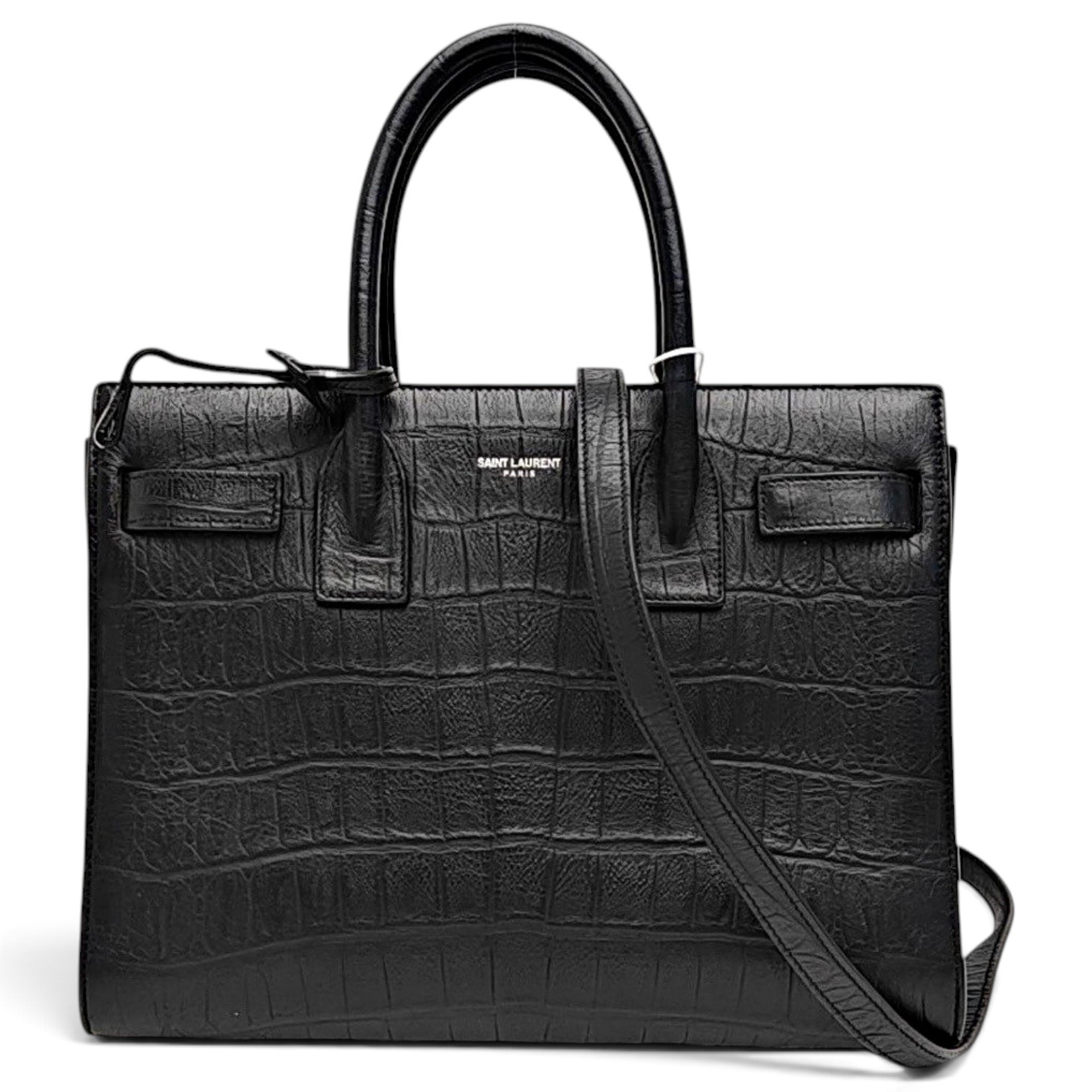 Sac de Jour leather tote