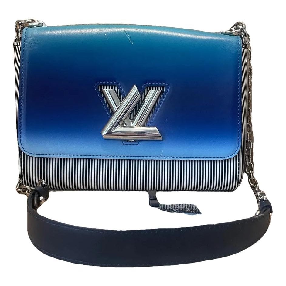 Twist leather handbag