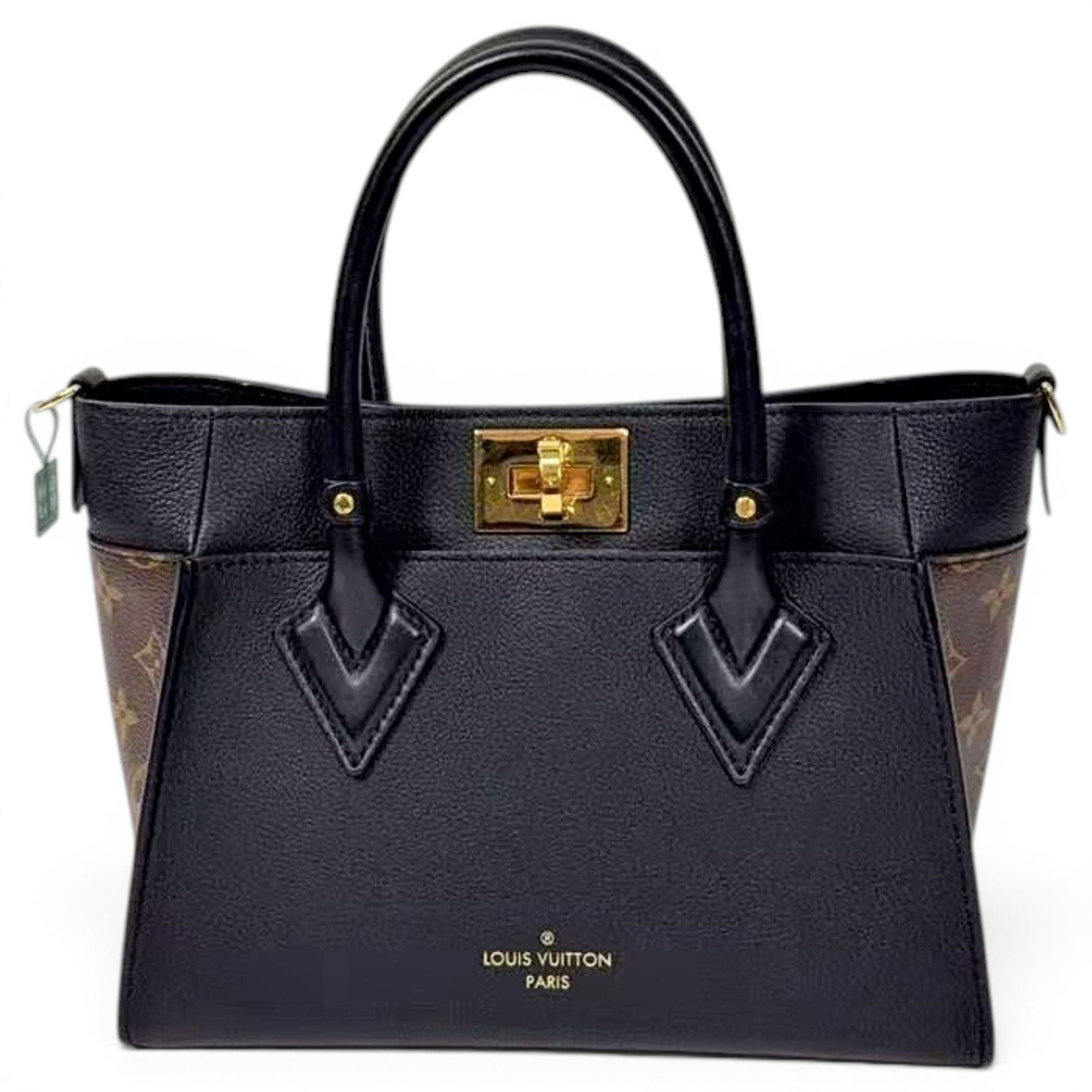 On My Side leather handbag