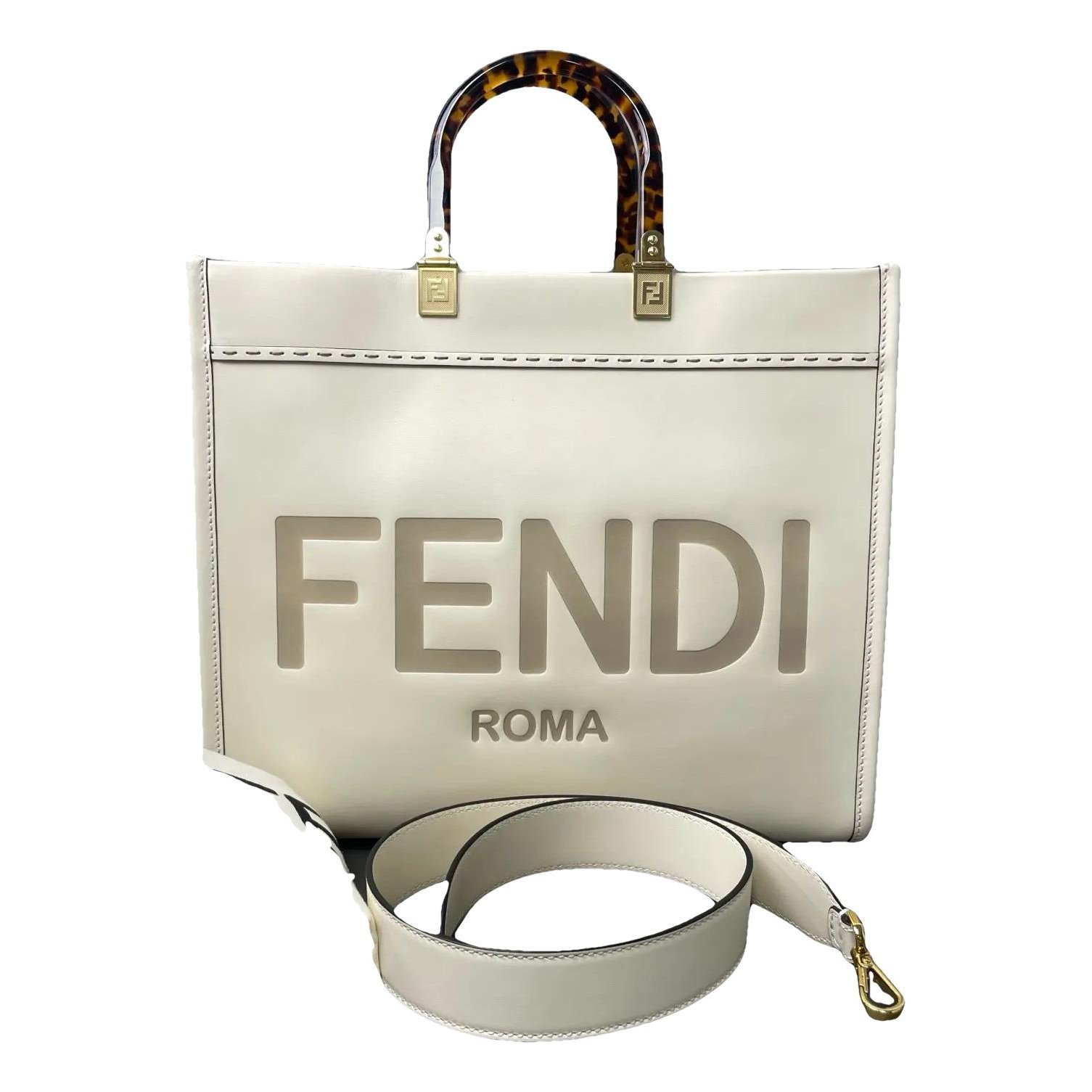 Sunshine leather tote