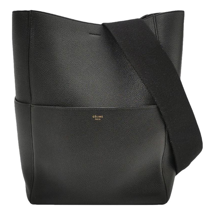 Seau Sangle leather tote