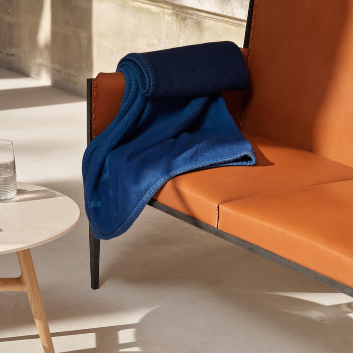 Indigo Yack'N'Dye Blanket
