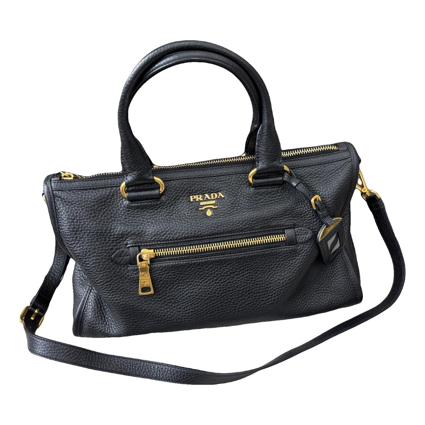 Leather handbag