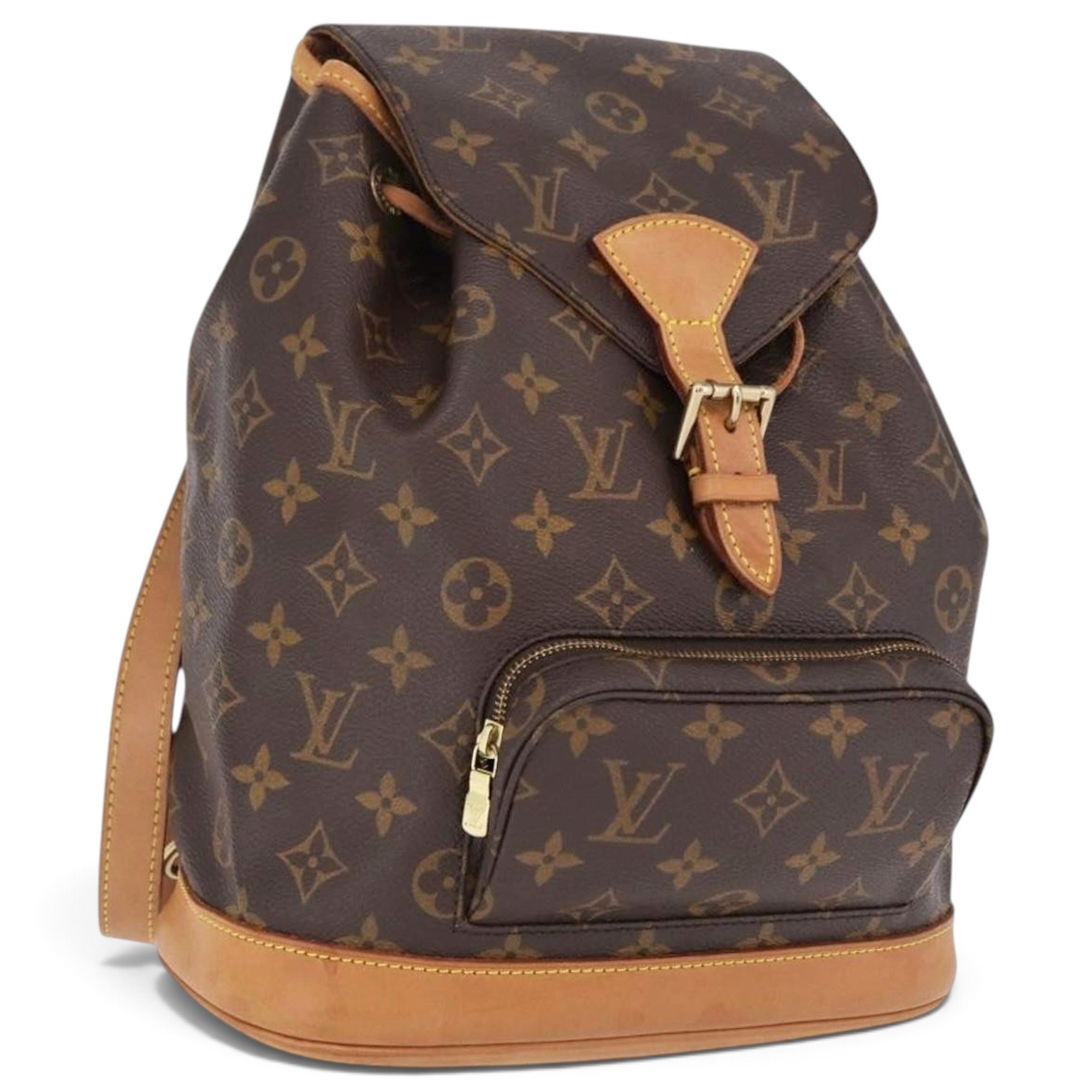 Louis Vuitton Montsouris leather backpack