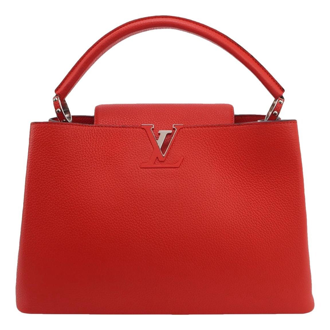Capucines leather handbag