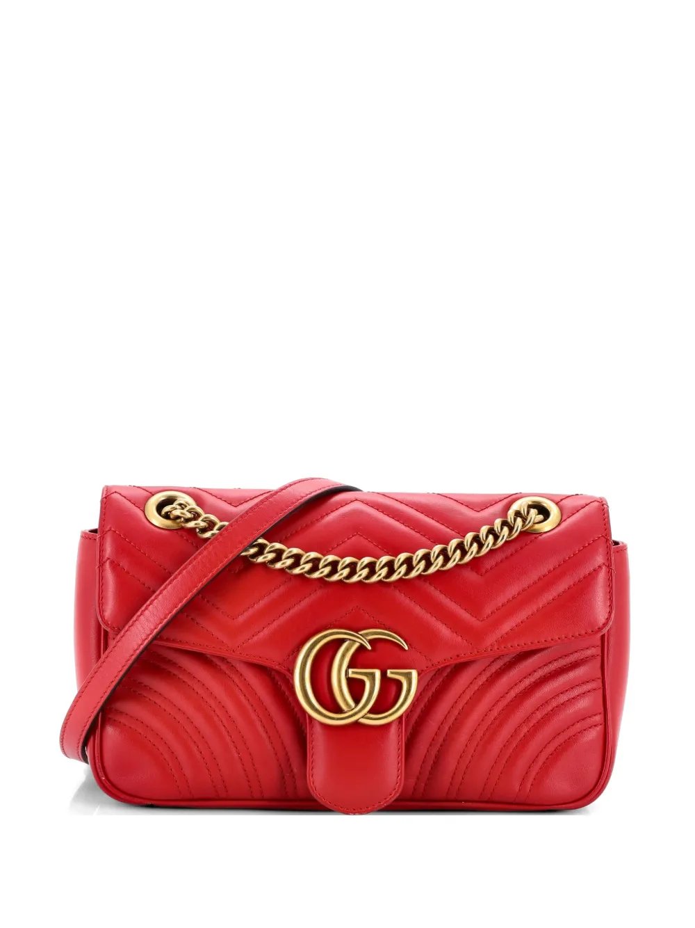 GG Marmont Flap Bag Matelasse Leather Medium shoulder bag