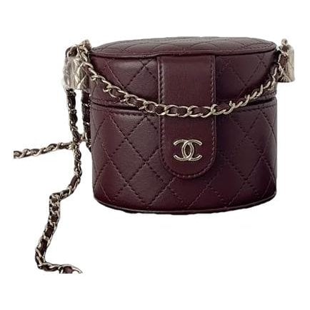 Trendy CC Vanity leather handbag