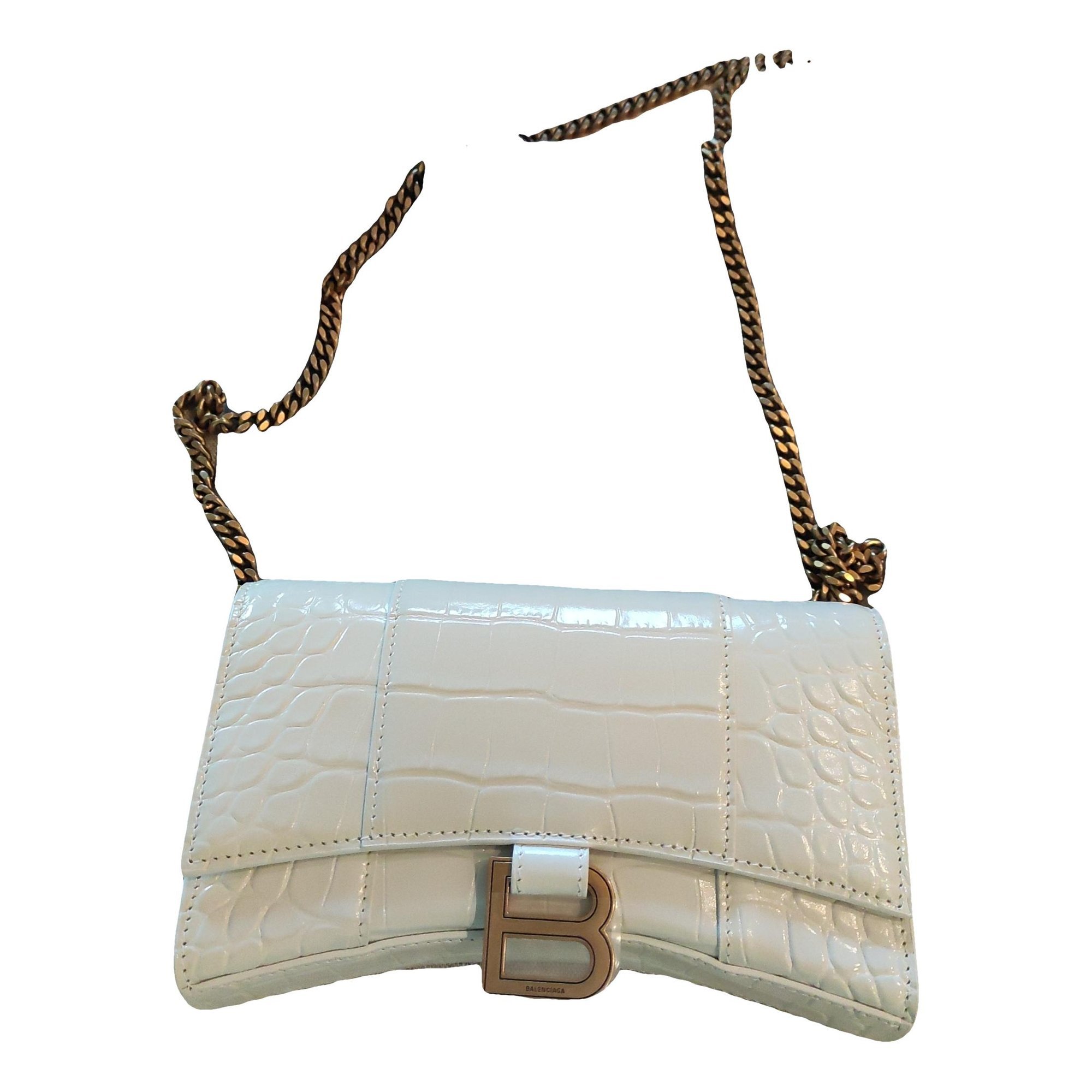 Balenciaga Crush leather crossbody bag