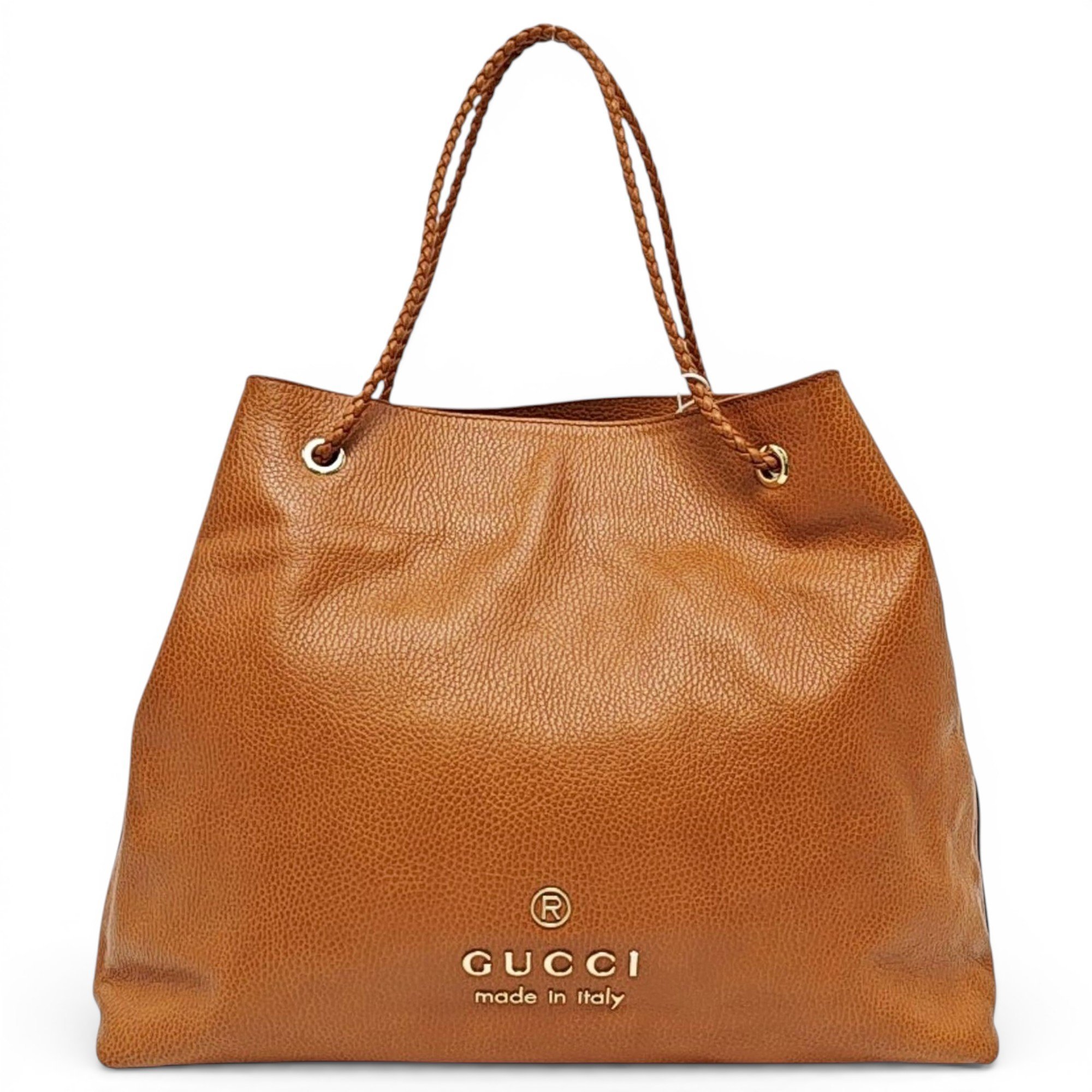 Eclipse leather handbag