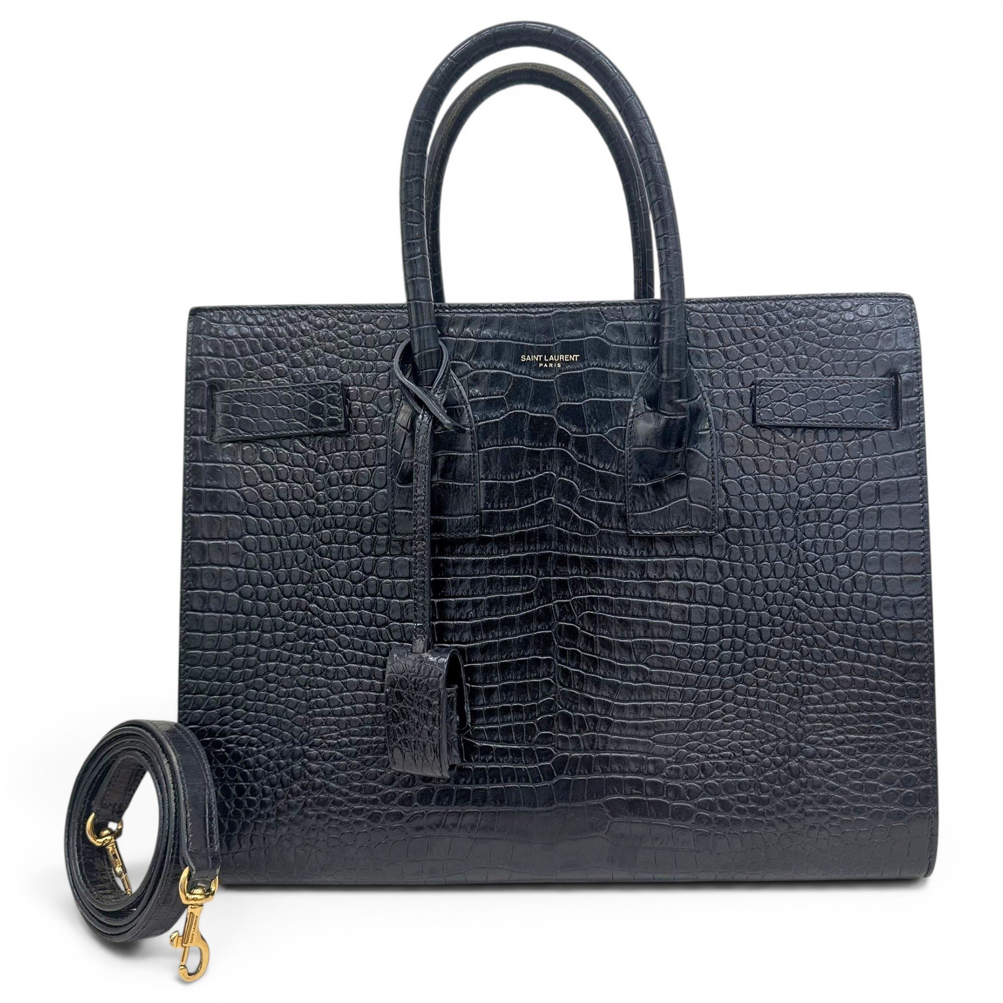 Sac de Jour leather tote
