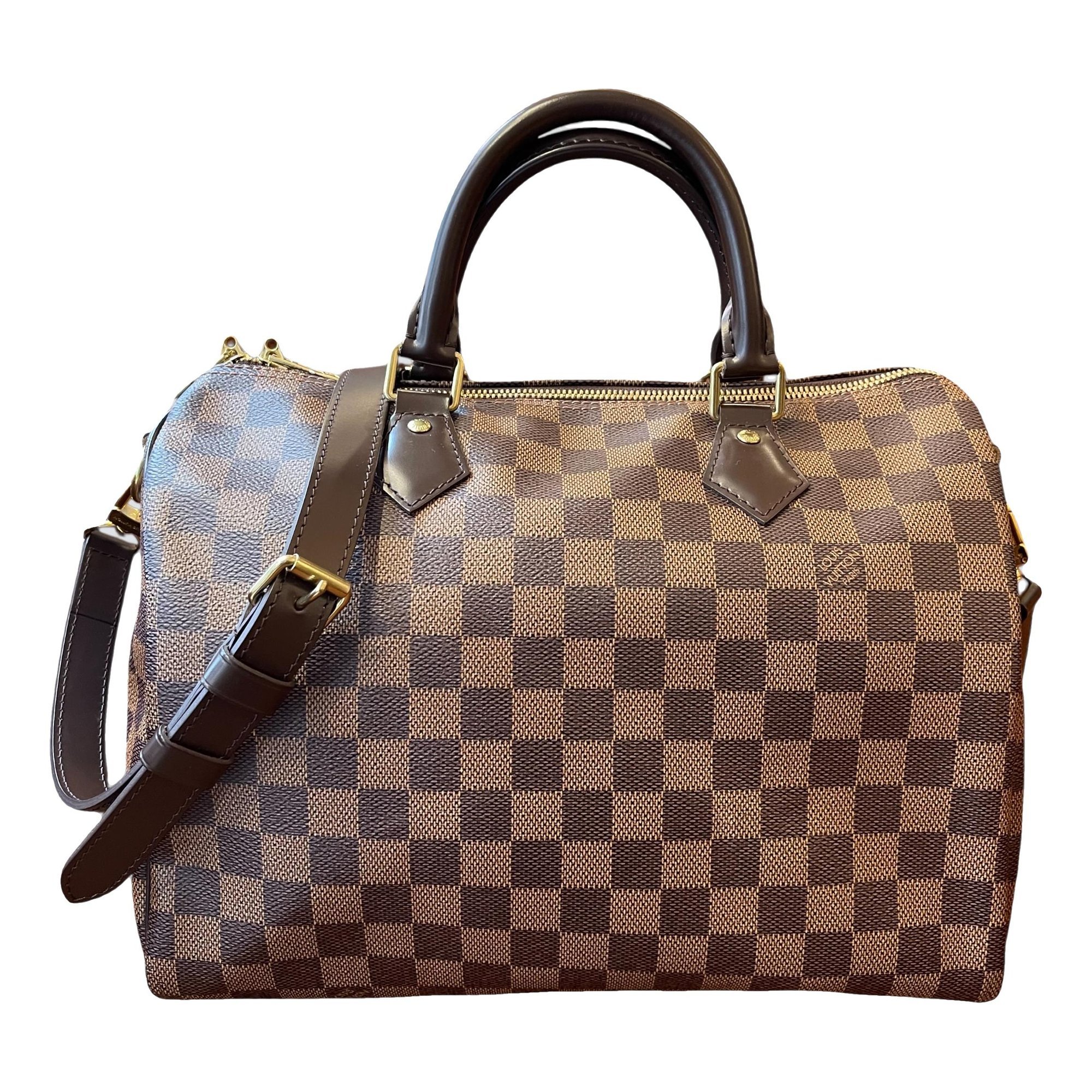 Speedy Bandoulière leather handbag