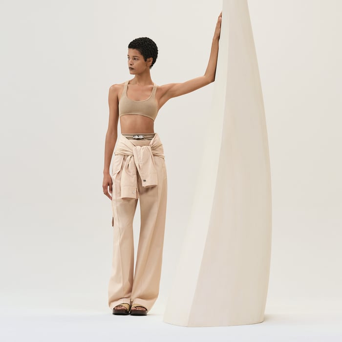 Beige Pyrite Jumpsuit