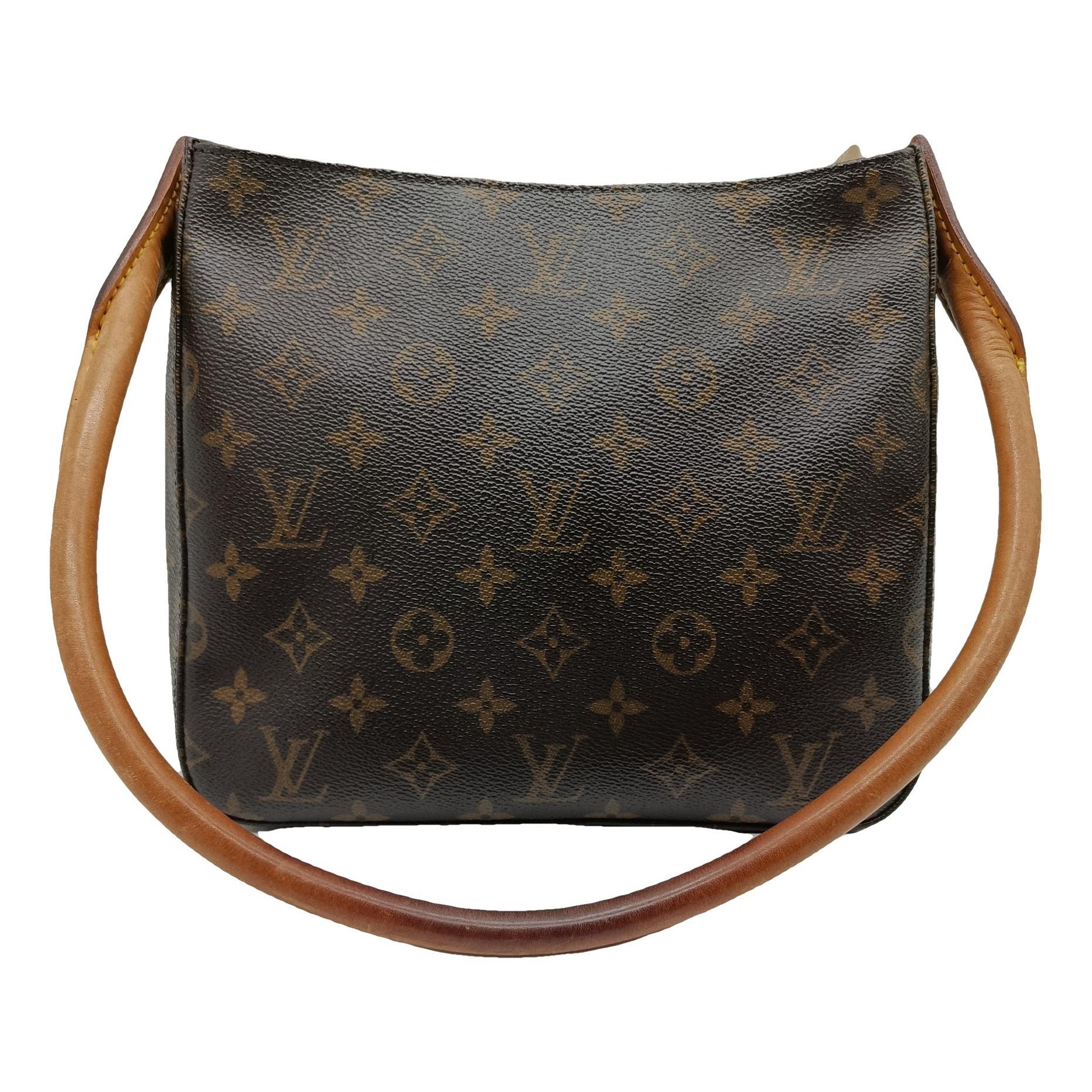 Looping cloth handbag
