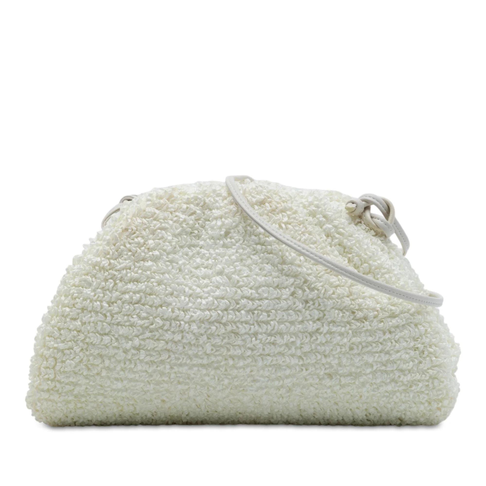 Pouch leather crossbody bag