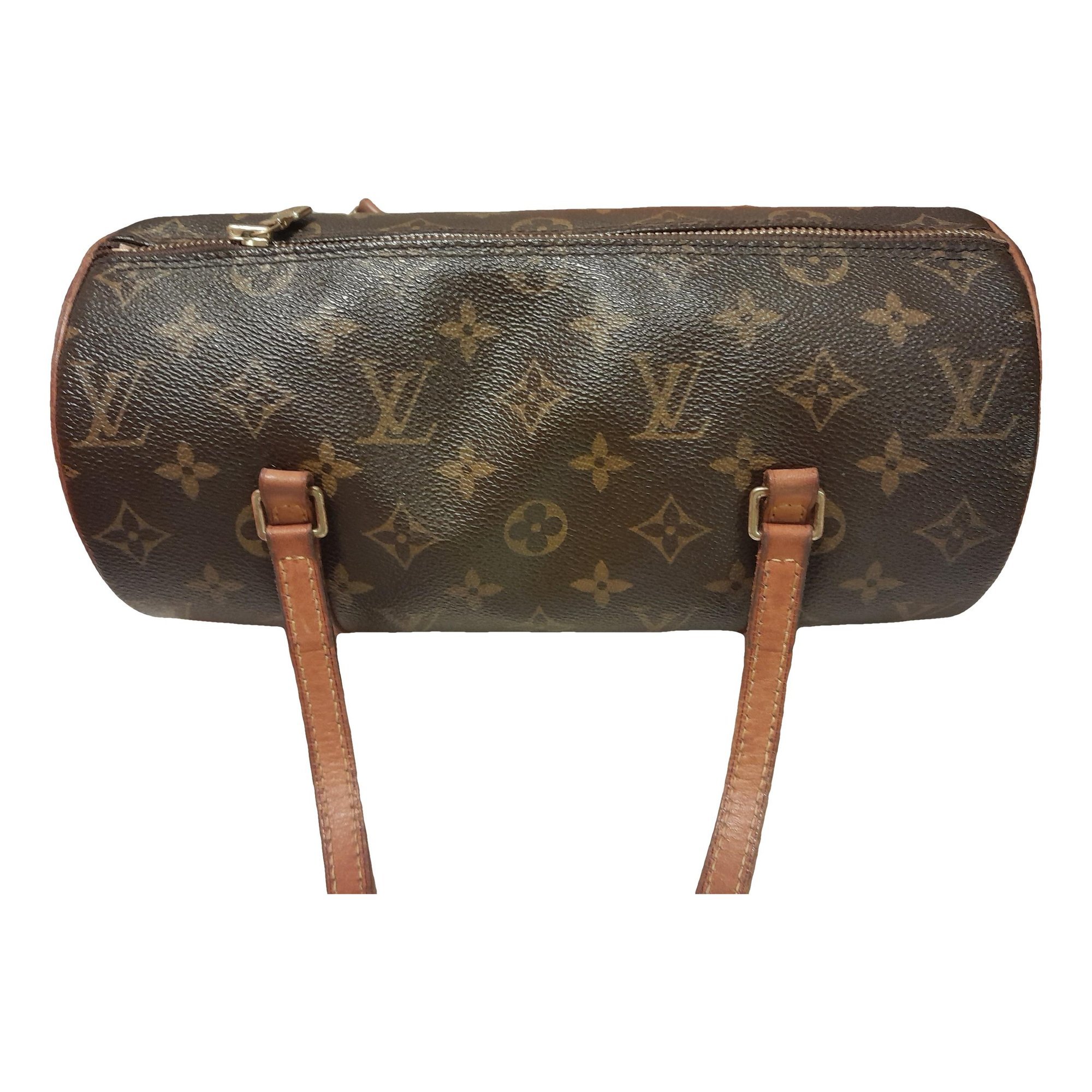 Papillon leather handbag