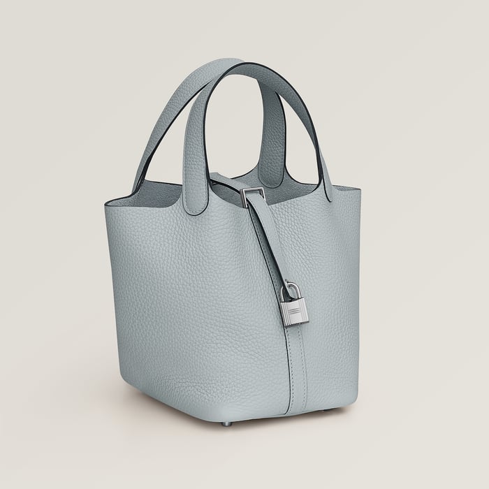 Bleu Pâle Picotin Lock 18 Bag