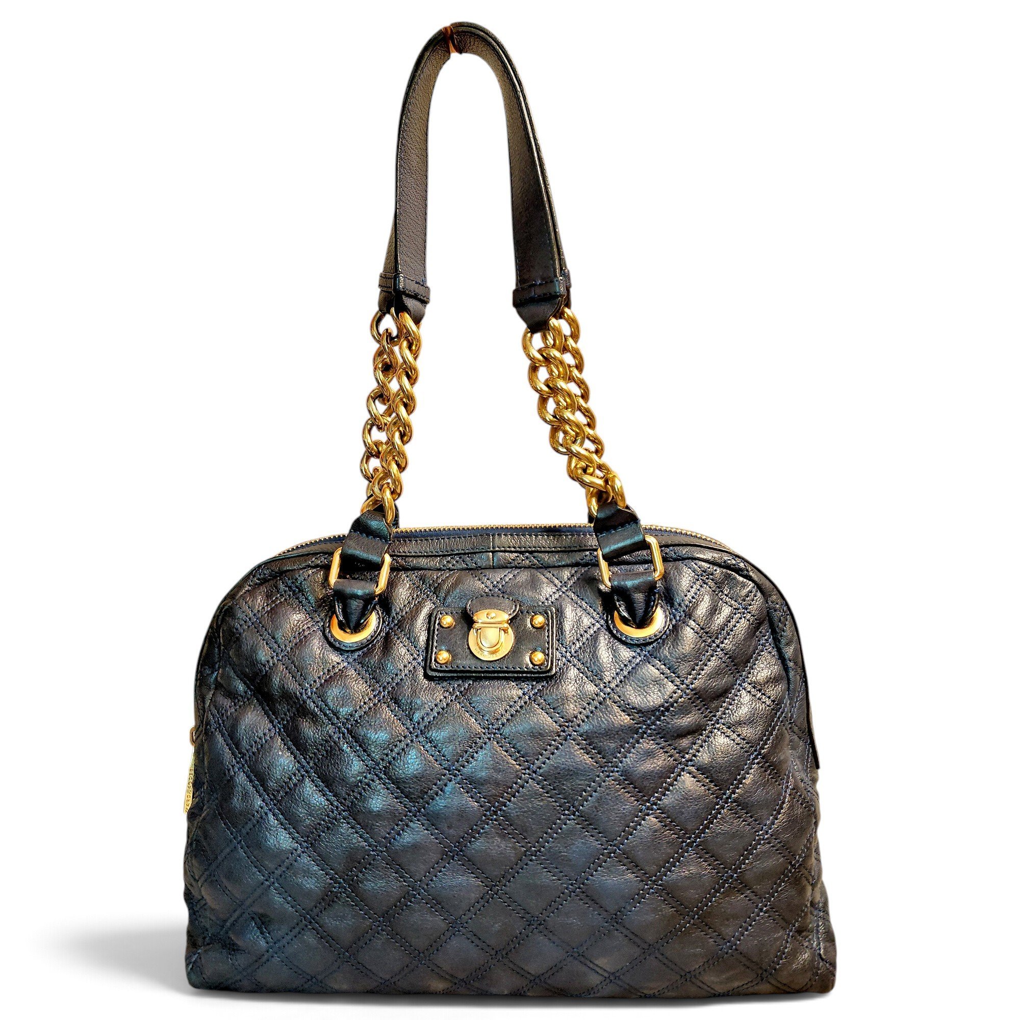 Leather handbag