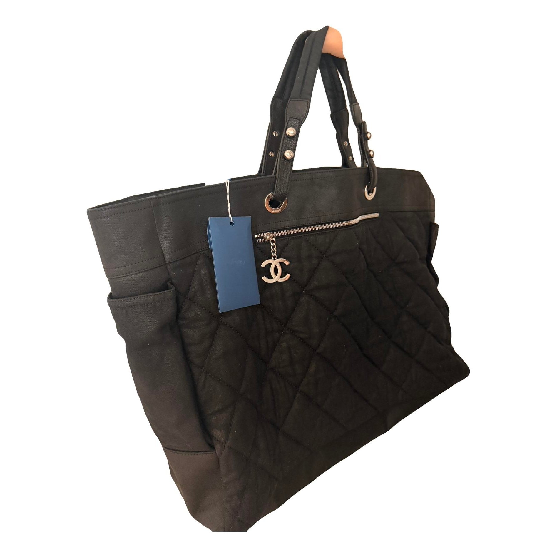 Paris-Biarritz cloth handbag