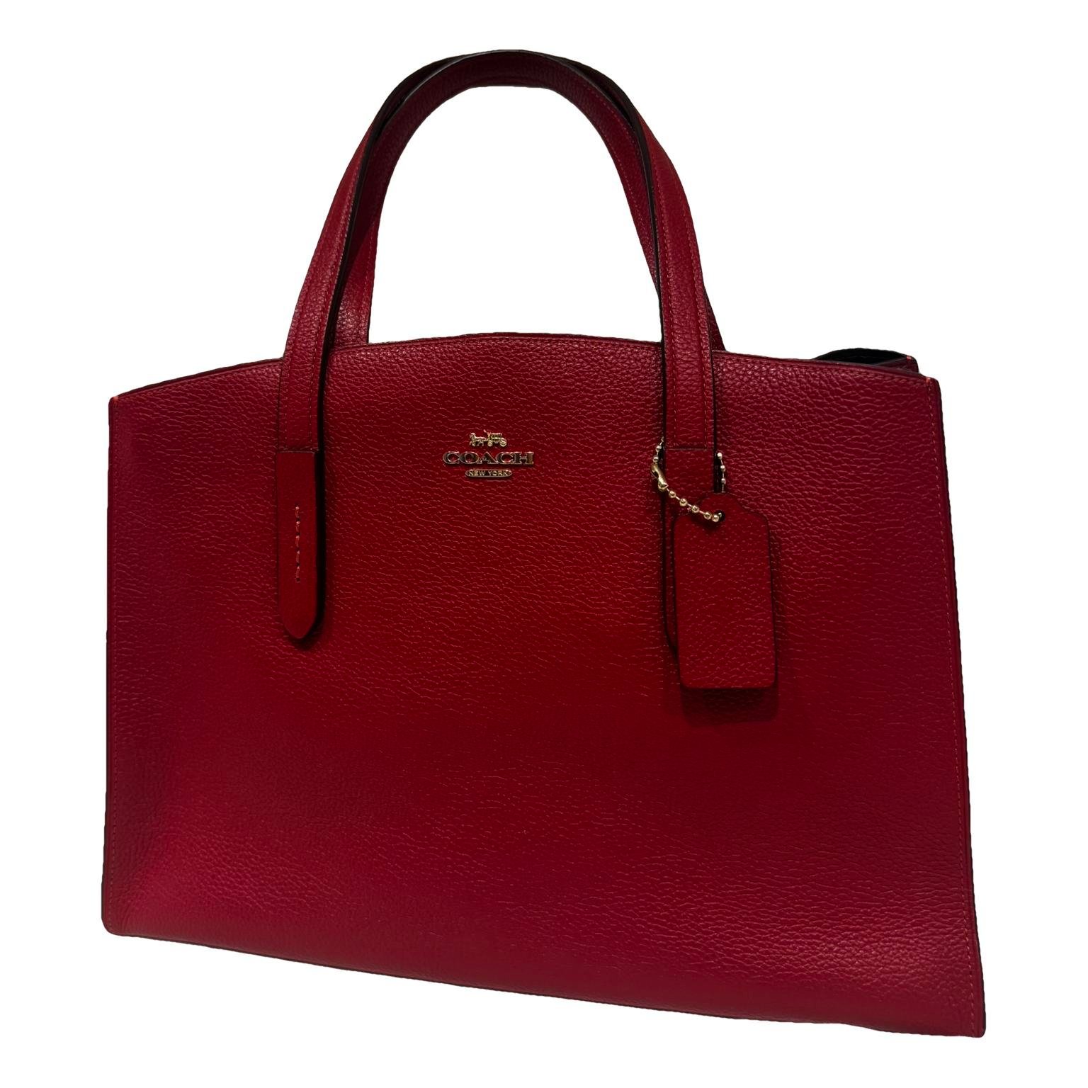 Leather handbag