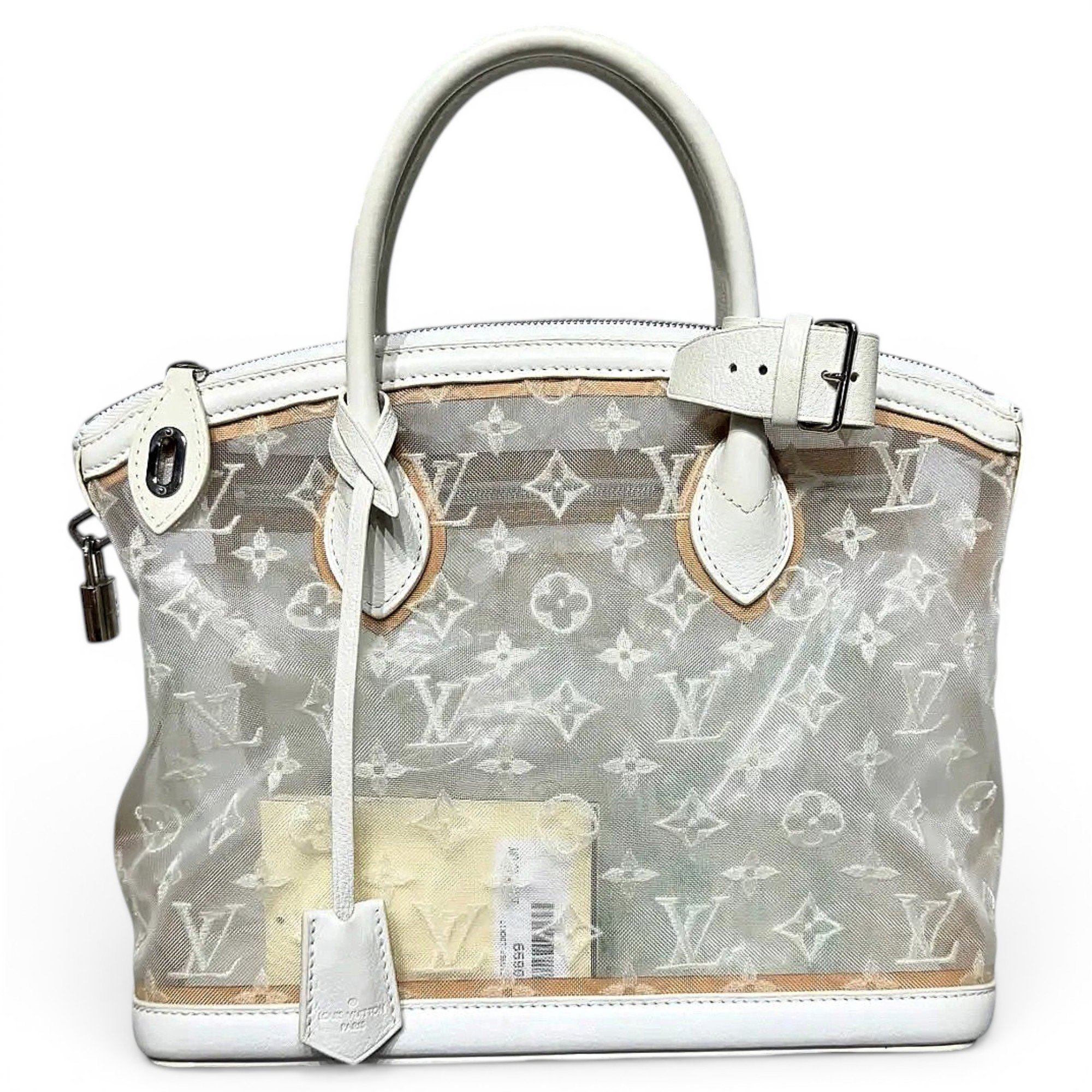 Lockit leather handbag