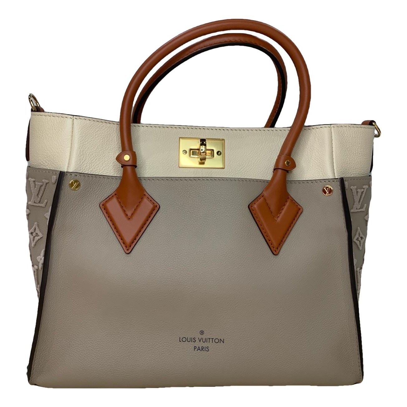 On My Side leather handbag