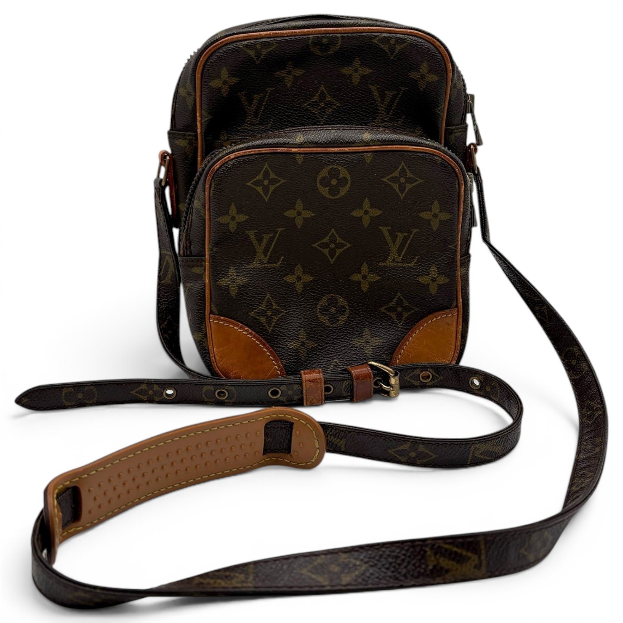Amazon leather crossbody bag