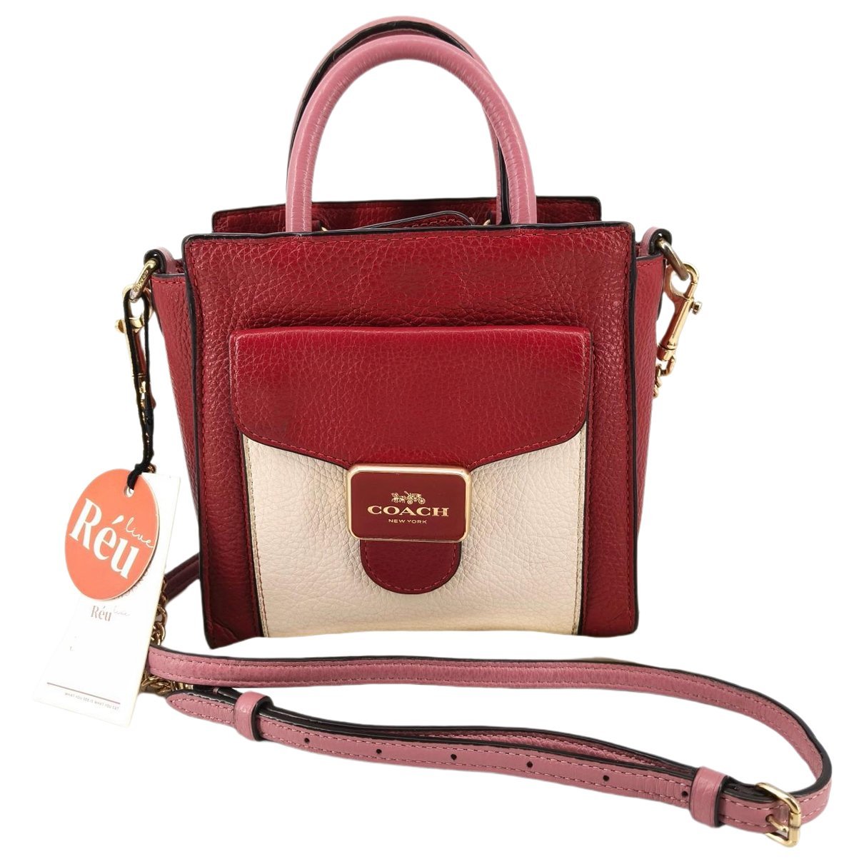 Leather crossbody bag
