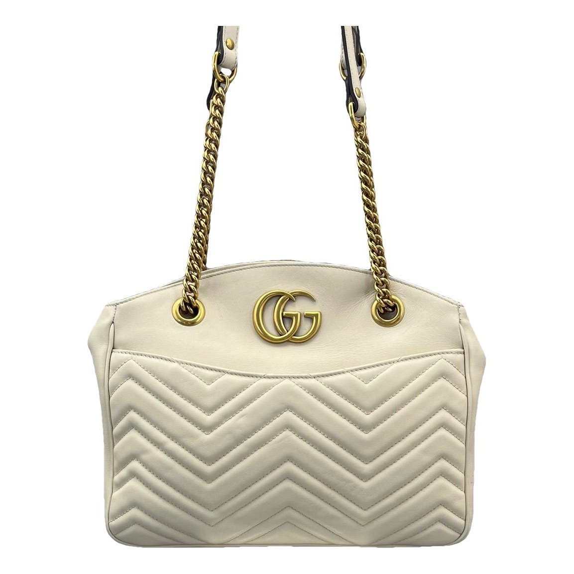 GG Marmont Chain leather tote